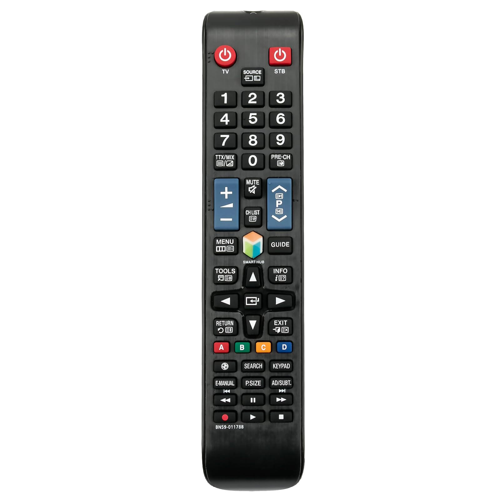 New BN59-01178B Replaced Remote fit for SAMSUNG TV UE32H4500 AA59-00581A UE32H5303 UE40H5303 UE40H6200UE46H5303 UE48H6200UE50H53