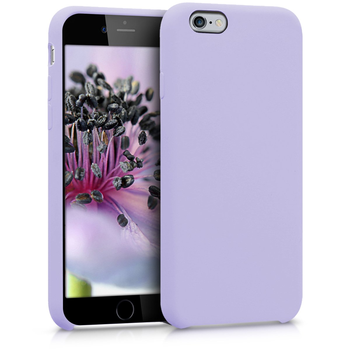 Kwmobile Case Compatible With Apple Iphone 6 / 6S Case   Tpu Silicone Phone Cover With Soft Finish   Lavender