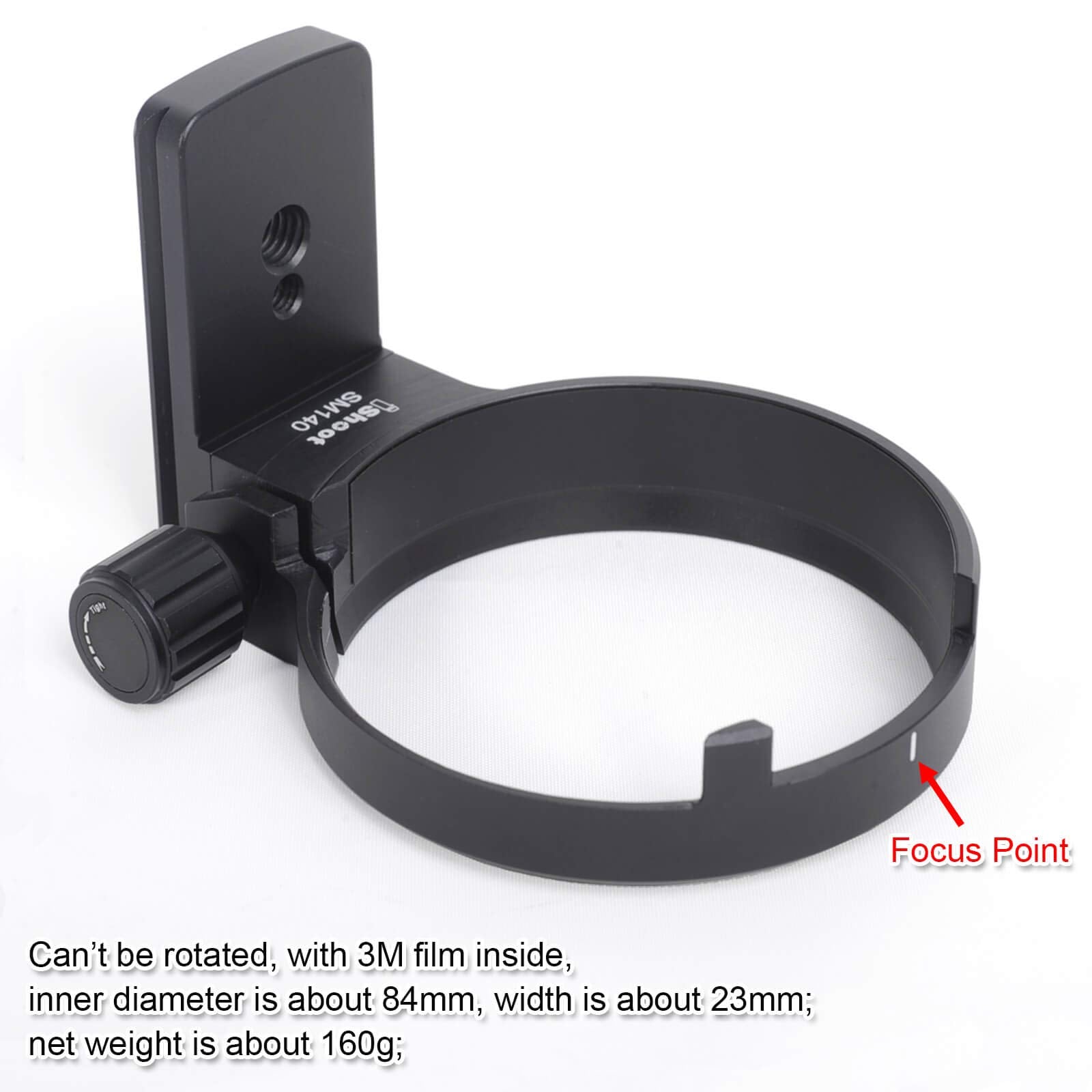Ishoot Tripod Mount Ring, Lens Collar Support Compatible With Sigma 100 400Mm F/5 6.3 Dg Os Hsm Contemporary Lens (Ef/F Mount),