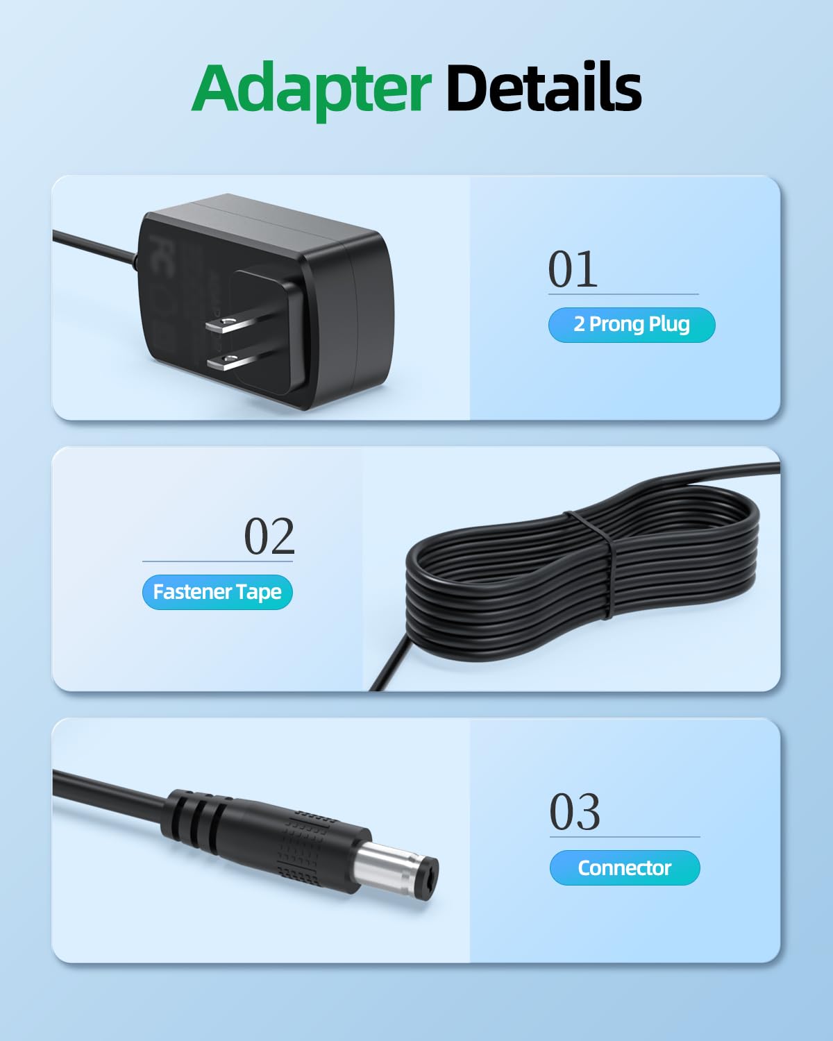 Charger Fit For Prettycare Vacuum Cleaner W200 W400 W300 W100 P1 P3 P4 Cordless Vacuum Cleaner Power Adapter Cord