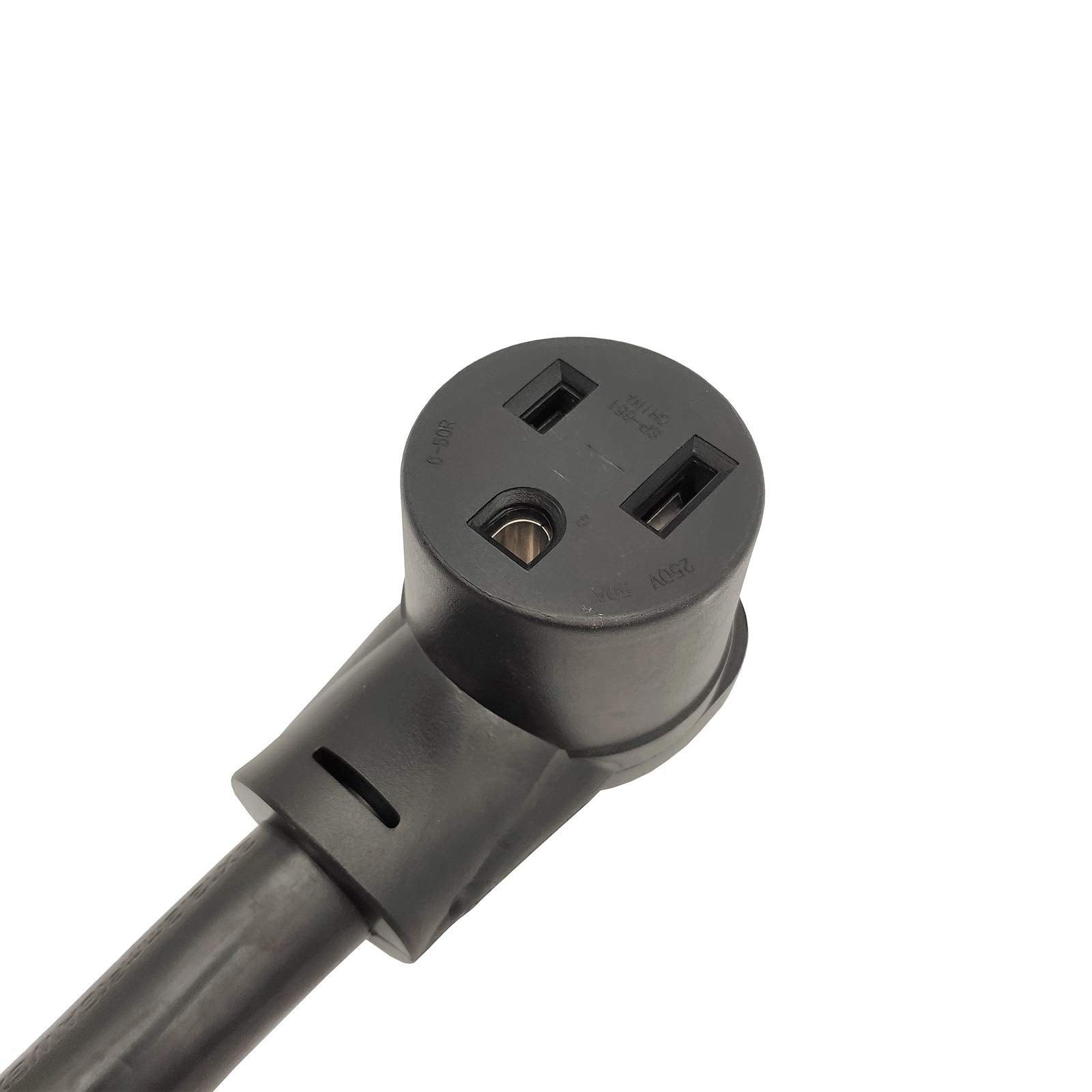 Parkworld Range/Stove/Oven Plug Nema 10 50P To Welder 6 50R Welding Adapter Cord 50A 250V, 6 Awg (1.5Ft)