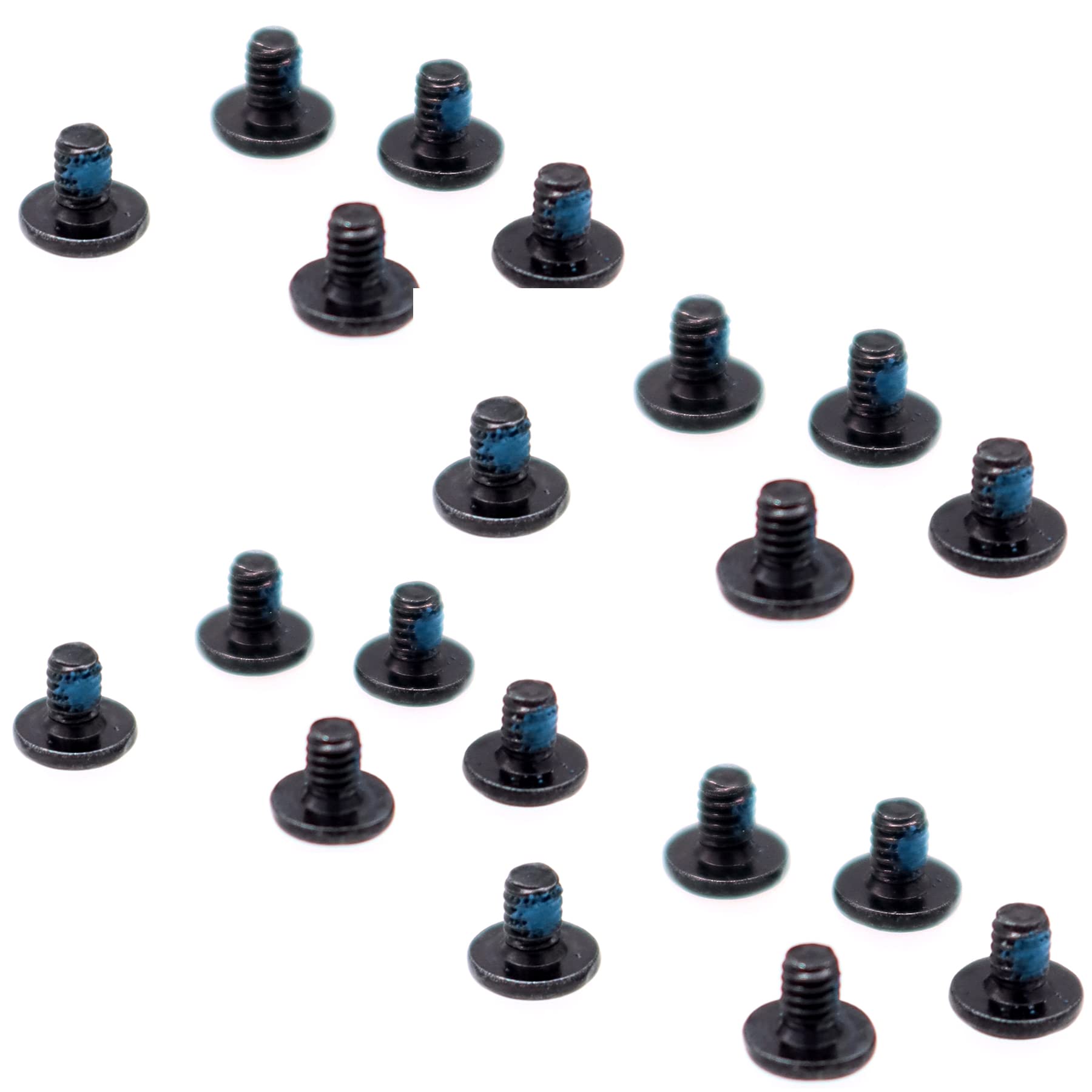 Deal4Go 20-Pack M2 X 3 Mm Phillips Flat Head Screw Fastener W/Nickel Plated Replacement For Laptop Pc M.2 Ssd Heatsink Wifi Card