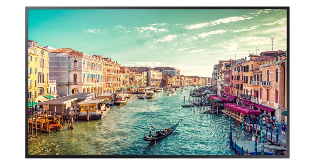 SAMSUNG Business QM43R 43 inch 4K UHD 3840x2160 24/7 Commercial Signage LED Display for Business, HDMI, Wi-Fi, and 3-Year WRNTY,
