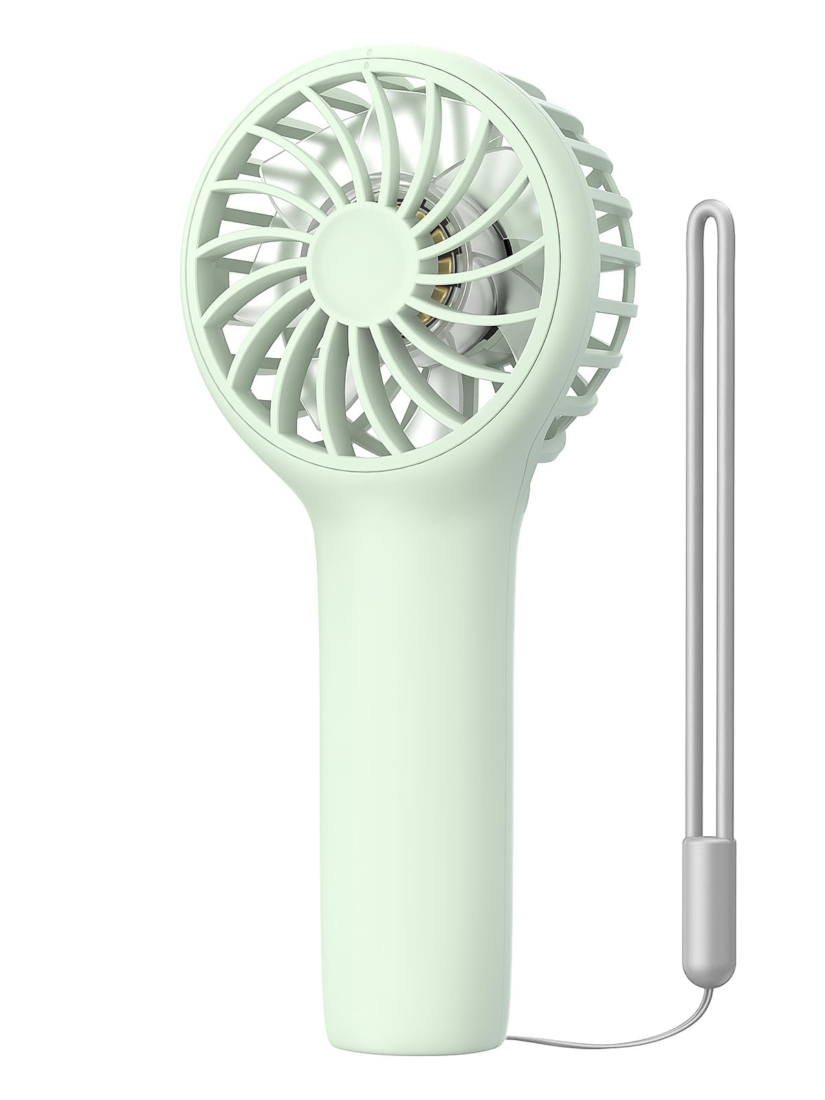 EasyAcc Mini Portable Handheld Fan,3 Speed Personal Small Makeup Fan 2000 Battery Lightweight Washable USB Rechargeable for Lash