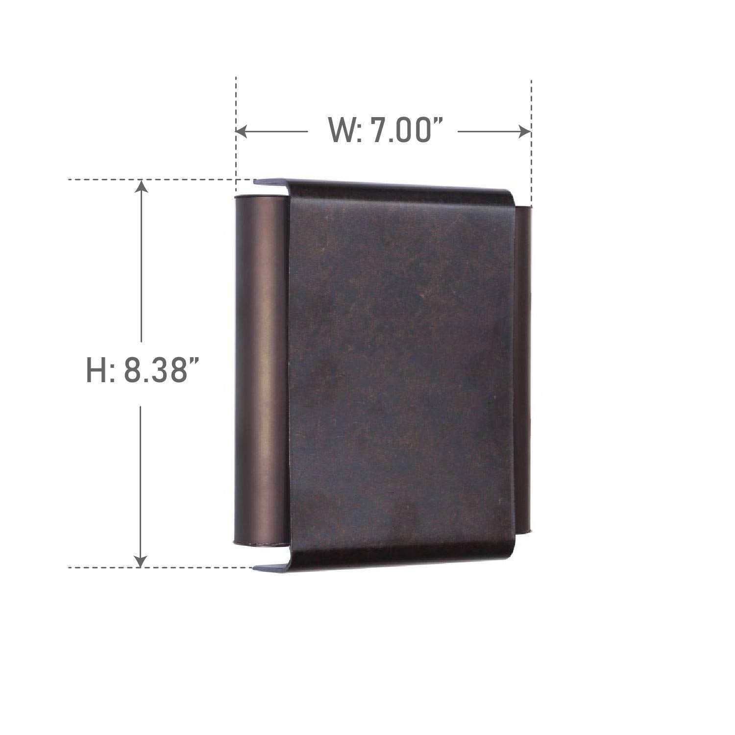 Craftmade Ctmb Pr Resonance Chambers Door Chime, Metropolitan Bronze/Peruvian Bronze (8.38''H X 7''W)