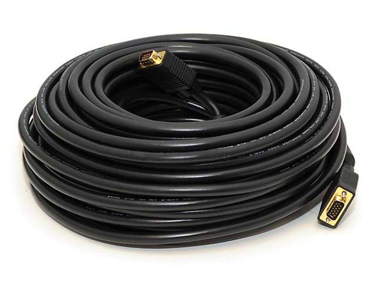 Super Vga M/M Cable W/ Ferrites 100Ft