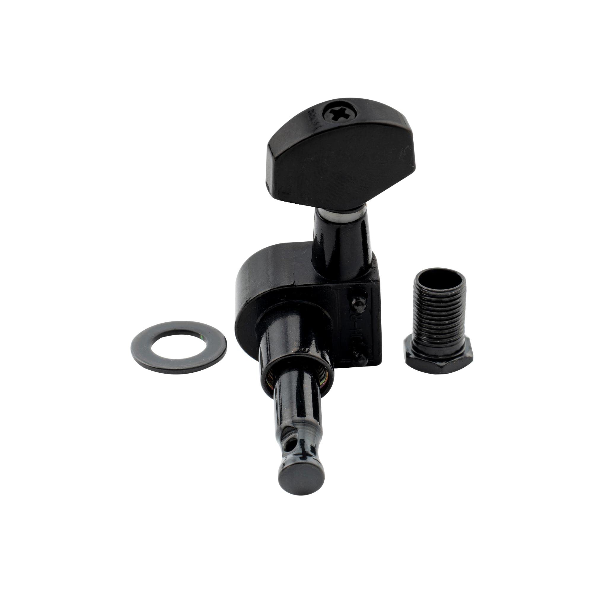 Musiclily Pro 6 Inline Sealed 2 Pins Guitar Tuners Tuning Pegs Keys Machine Heads Set For Fender Squier Strat Electric Guitar, B