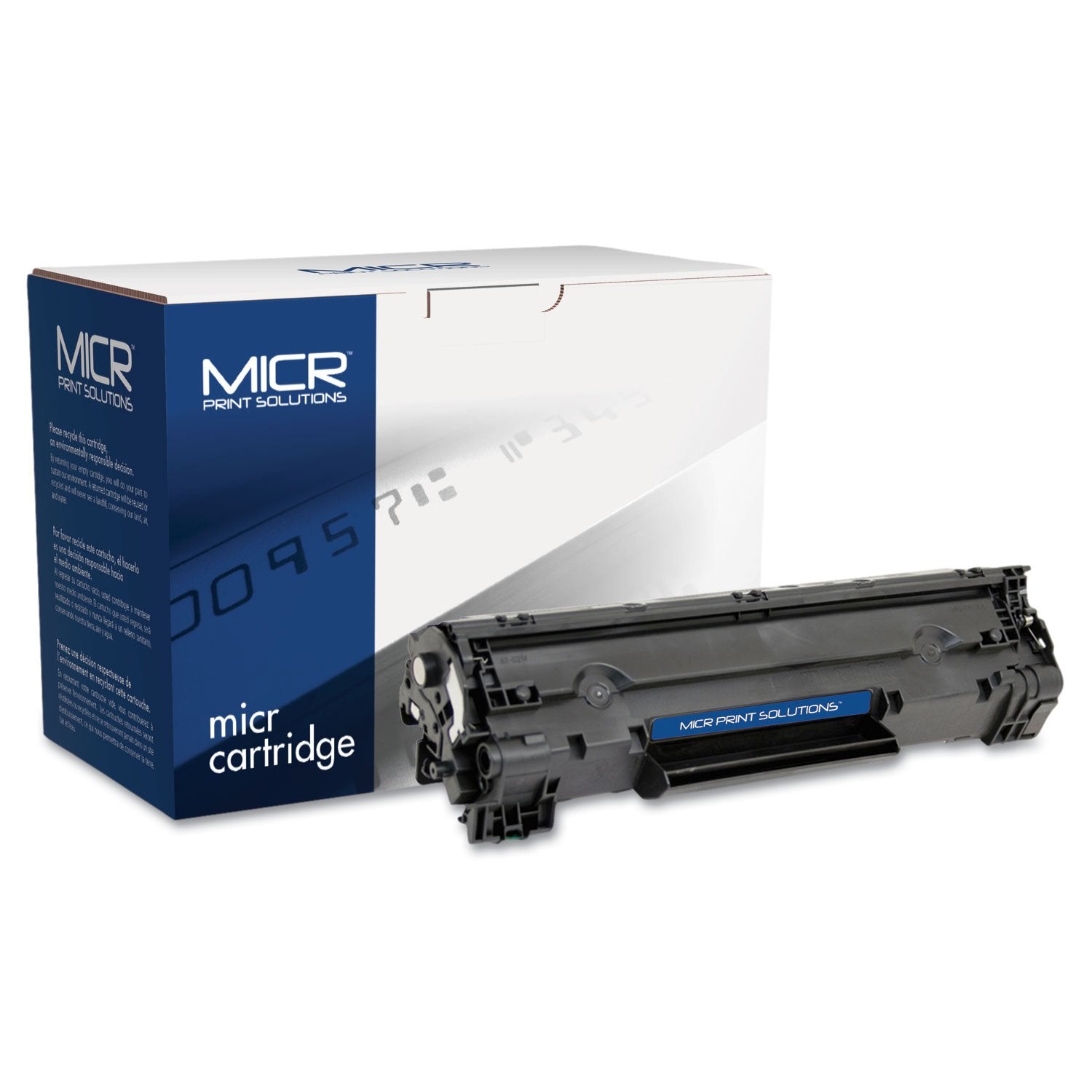 Micr Print Solutions Mcr36Am Compatible With Cb436Am Micr Toner