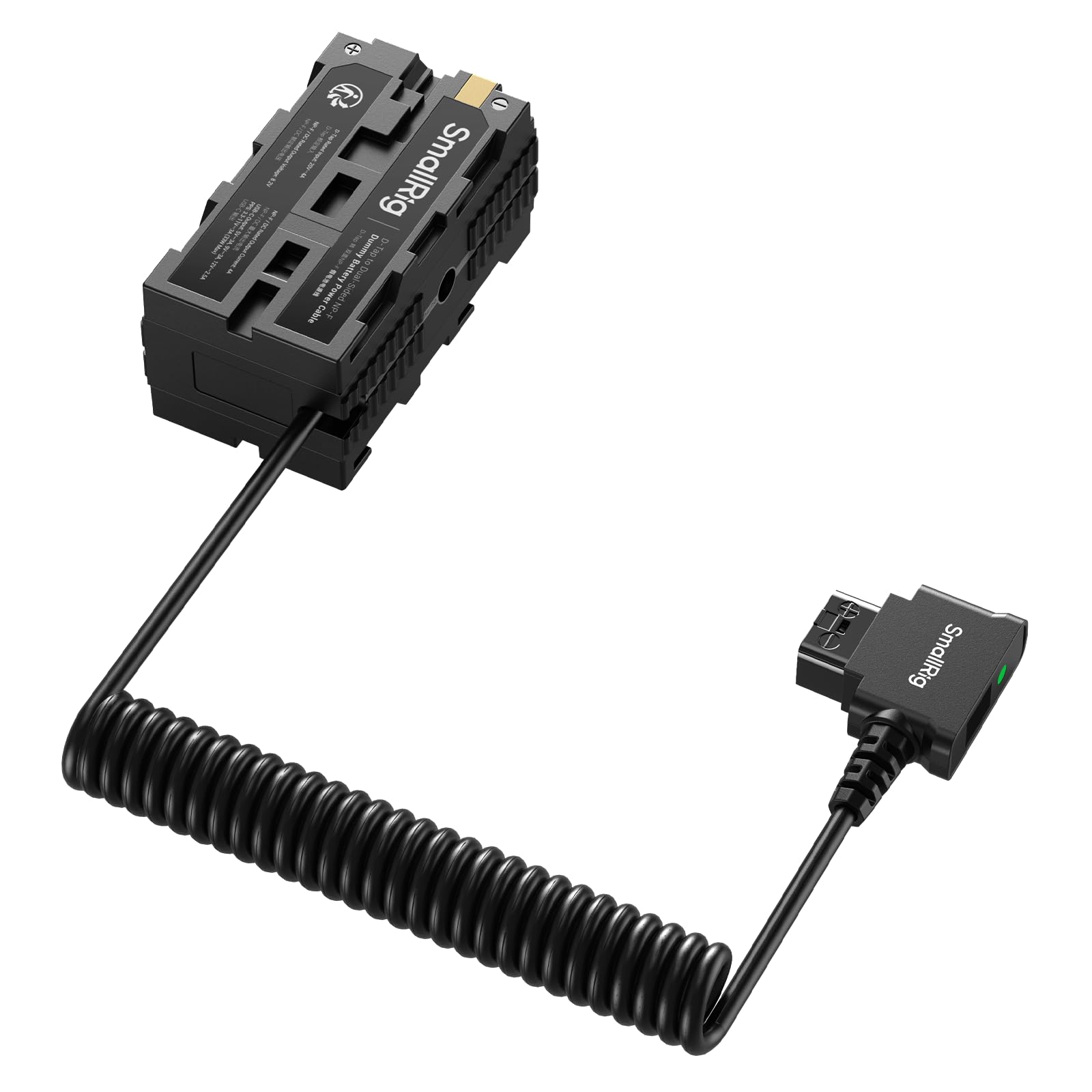 SmallRig NPF Dummy Battery, Dtap to DualSided NPF Power Cable  4884