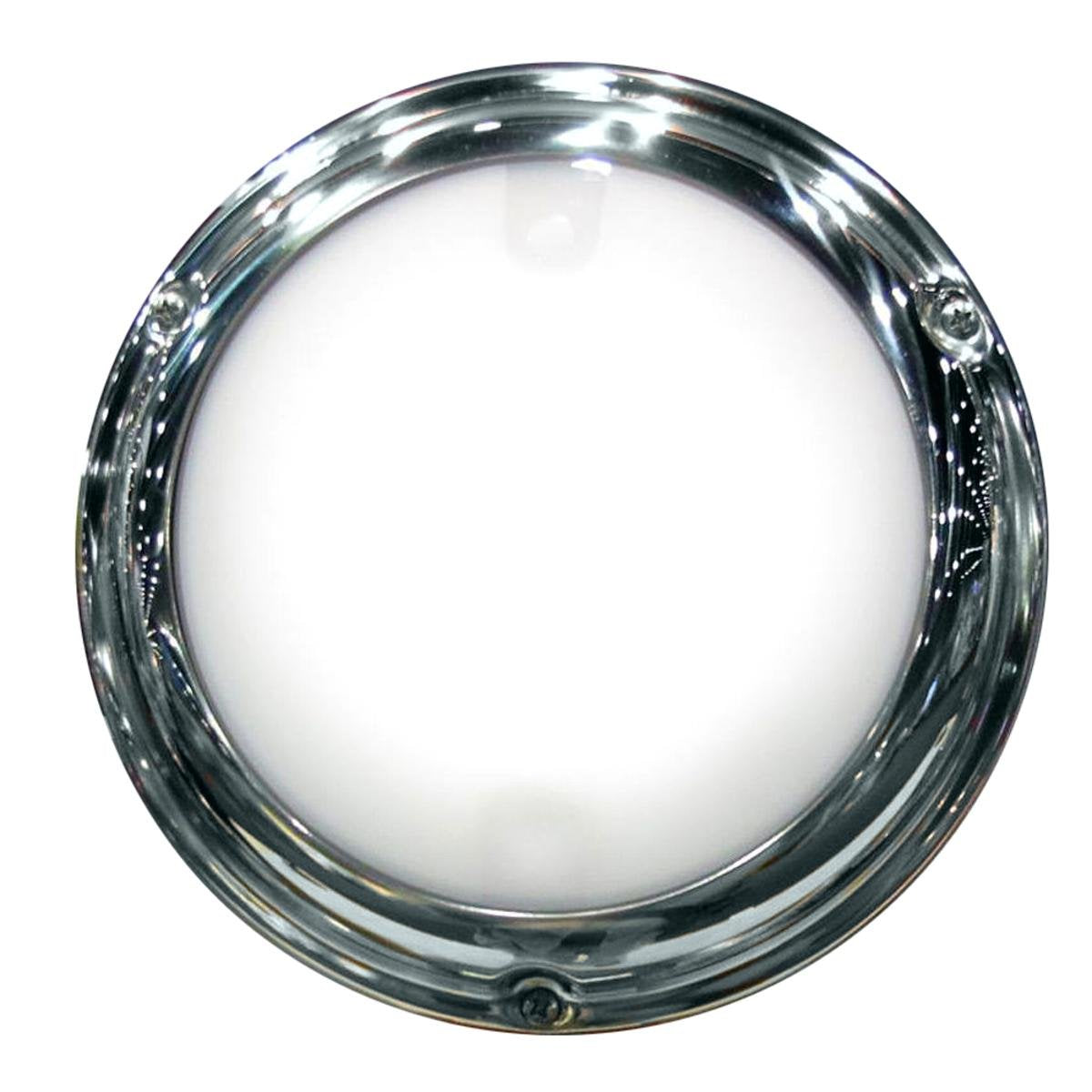 New Touchdome Led Dome Light Lumitec 101097 Stainless Bezel Dia. 6.75'' White-Blue Led 12-24V 410Ma @ 12Va,WBLITB00MYSU76I