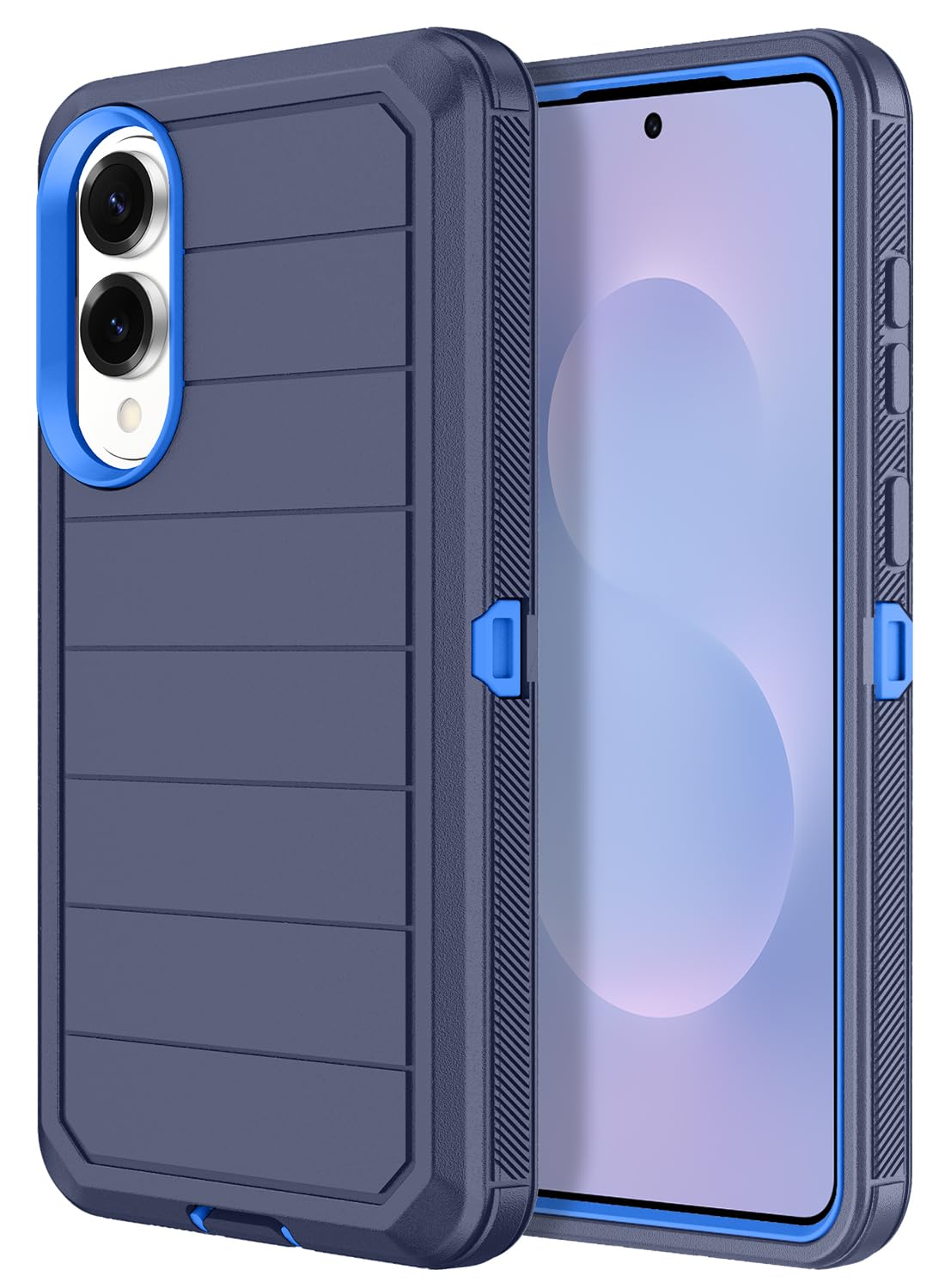 Casenplaza for Samsung Galaxy S25 Edge Case Heavy Duty Shockproof Dropproof 3-Layer Full Body Protection Military Grade Rugged T