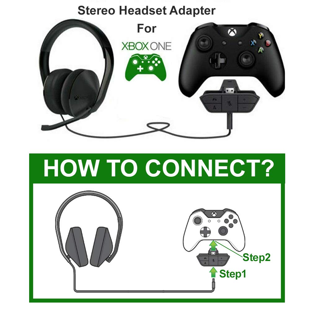 Stereo Headset Adapter For Xbox One And Xbox Series X|S And Elite Controller   Headphone Audio Converter For Voice Chat & Game S