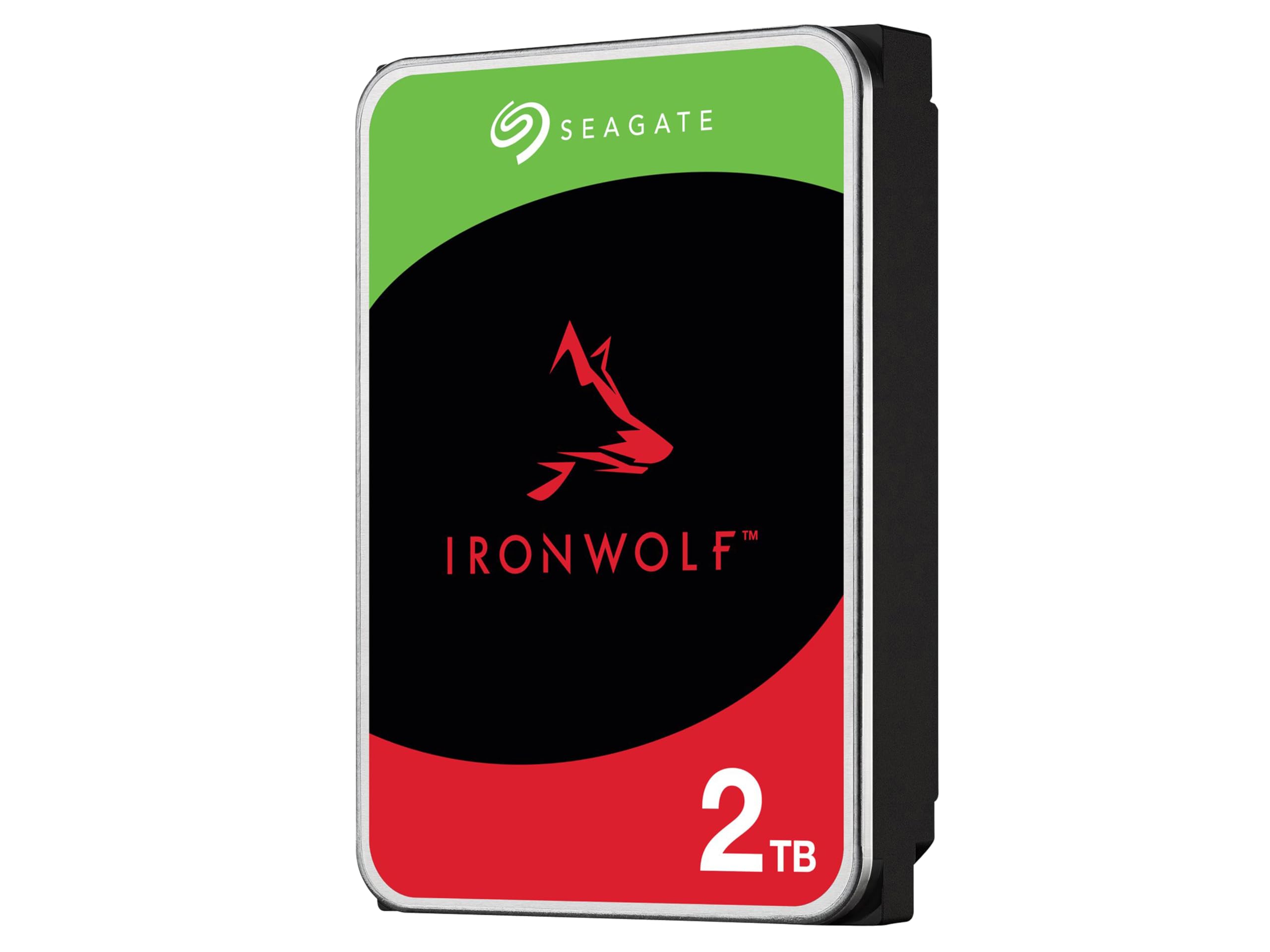 Seagate IronWolf 2TB 256MB 3.5' SATA 6Gb/s Internal CMR NAS Hard Drive
