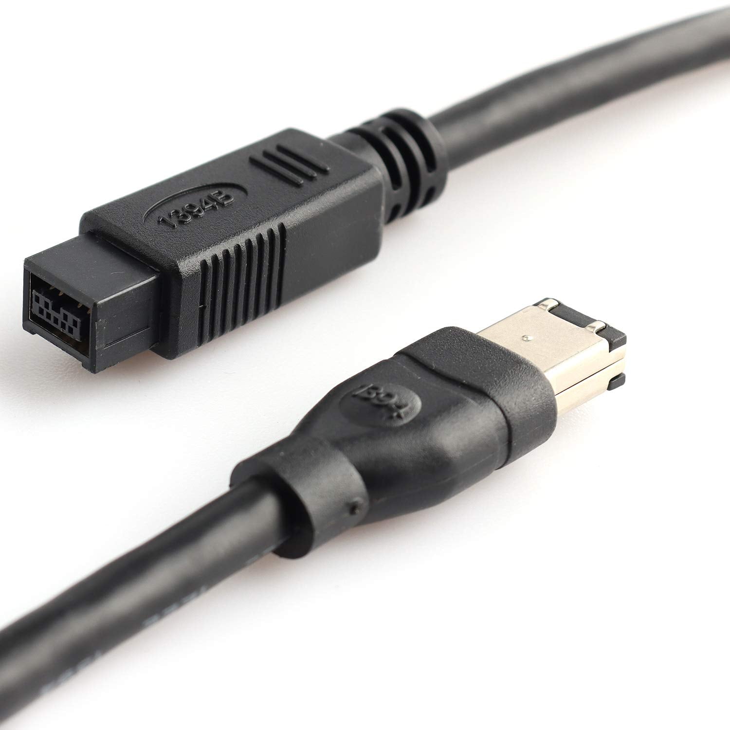 Pasow Firewire 800 To 400 9 To 6 Pin Cable (9Pin 6Pin) 6Ft, Ieee 1394 Firewire 800 9 Pin/6 Pin Cable 6 Feet(9 Pin To 6 Pin)