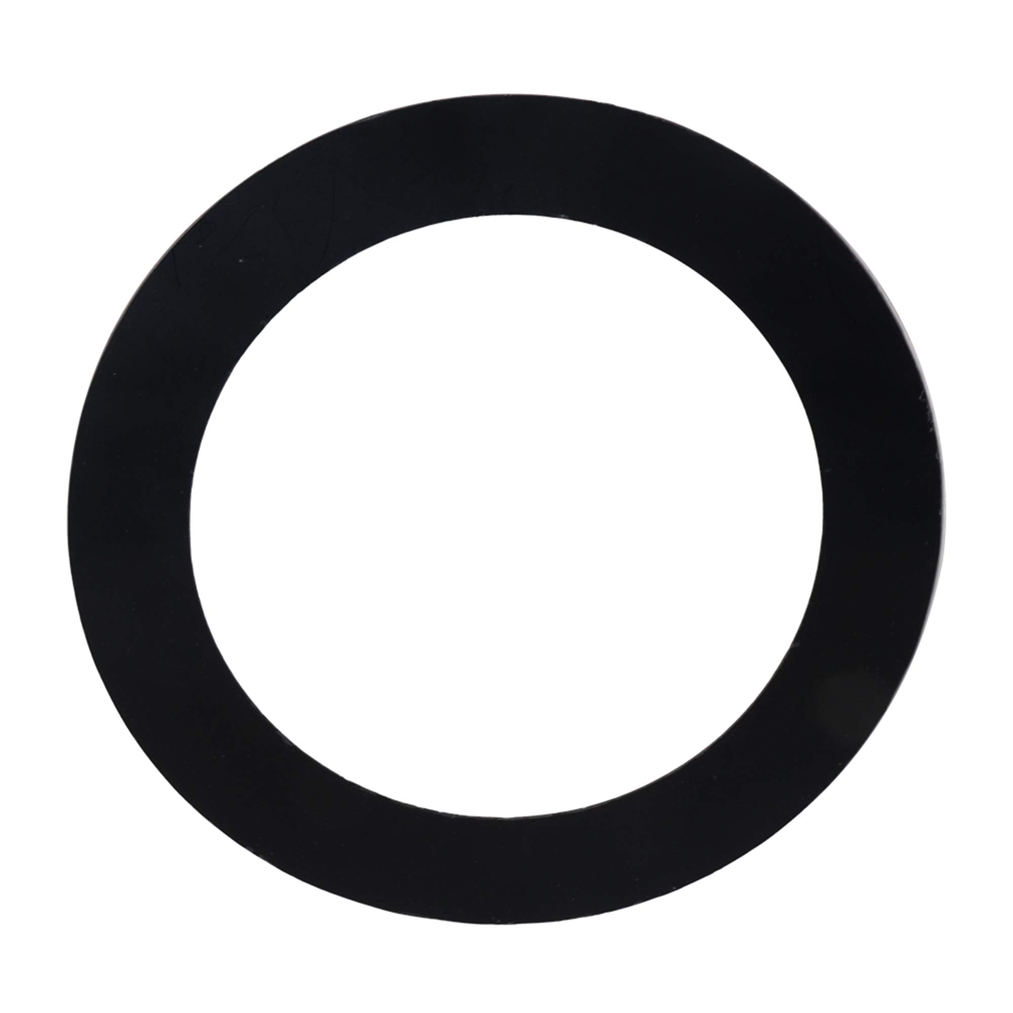 Bqlzr 4'' 5'' 6'' Bass Drum Head Port O'S Rings & Hole & 5'' Ring Black