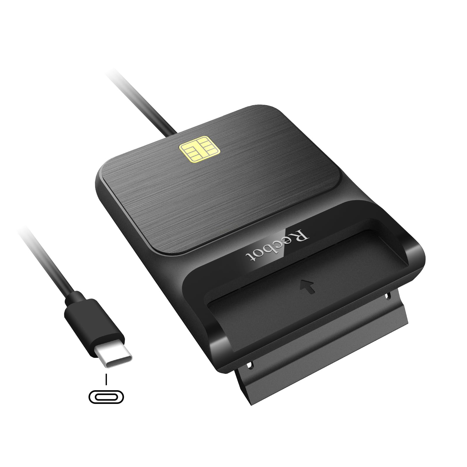 Recbot Cac Reader Military, Cac Reader Usb C, Dod Military Usb C Common Access Cac Card Reader Military, Compatible With Windows