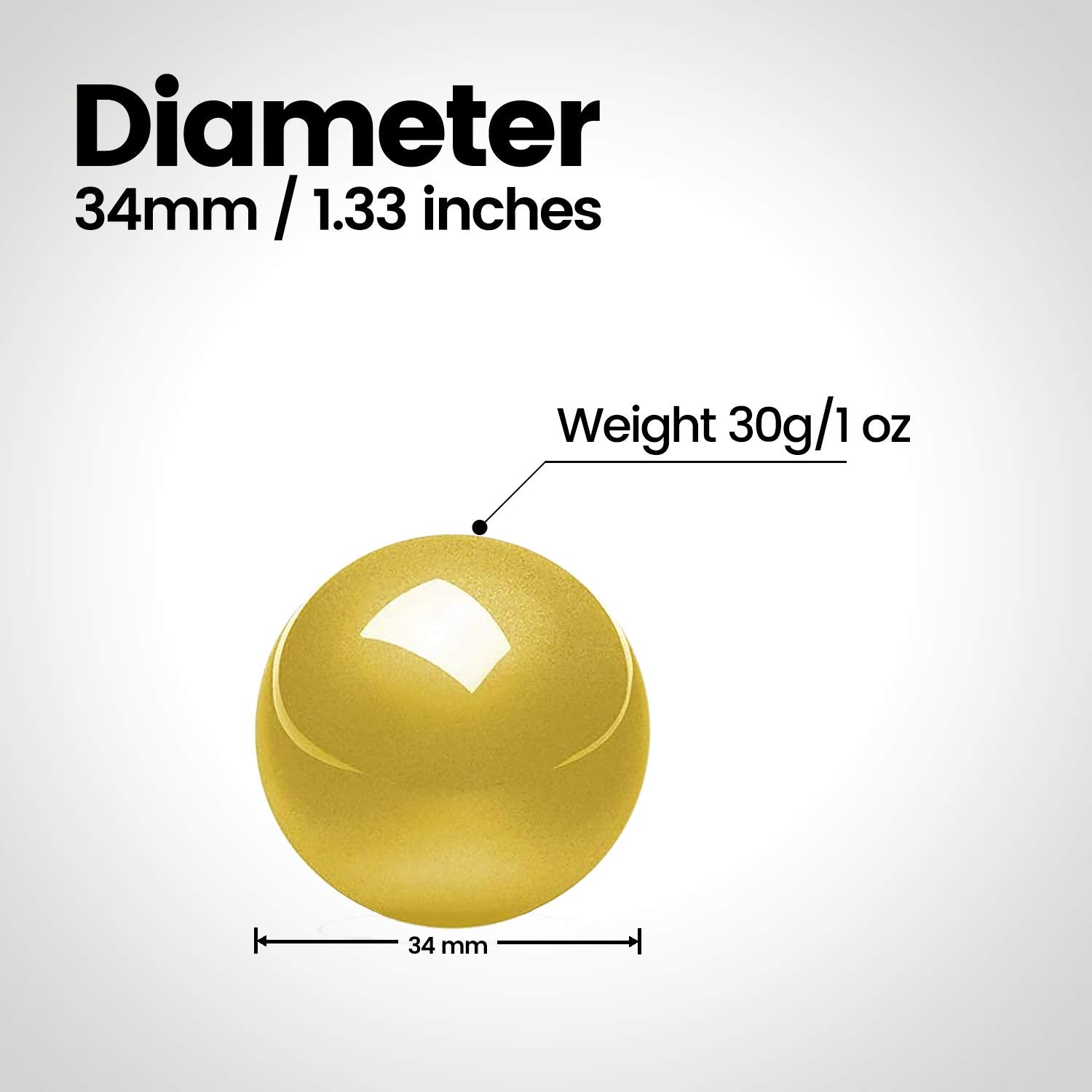 Perixx Peripro 303 Ggo 1.34 Inches Trackball   Replacement Ball For M570, Perimice 517/520/717/720, And Other Compatible Trackba