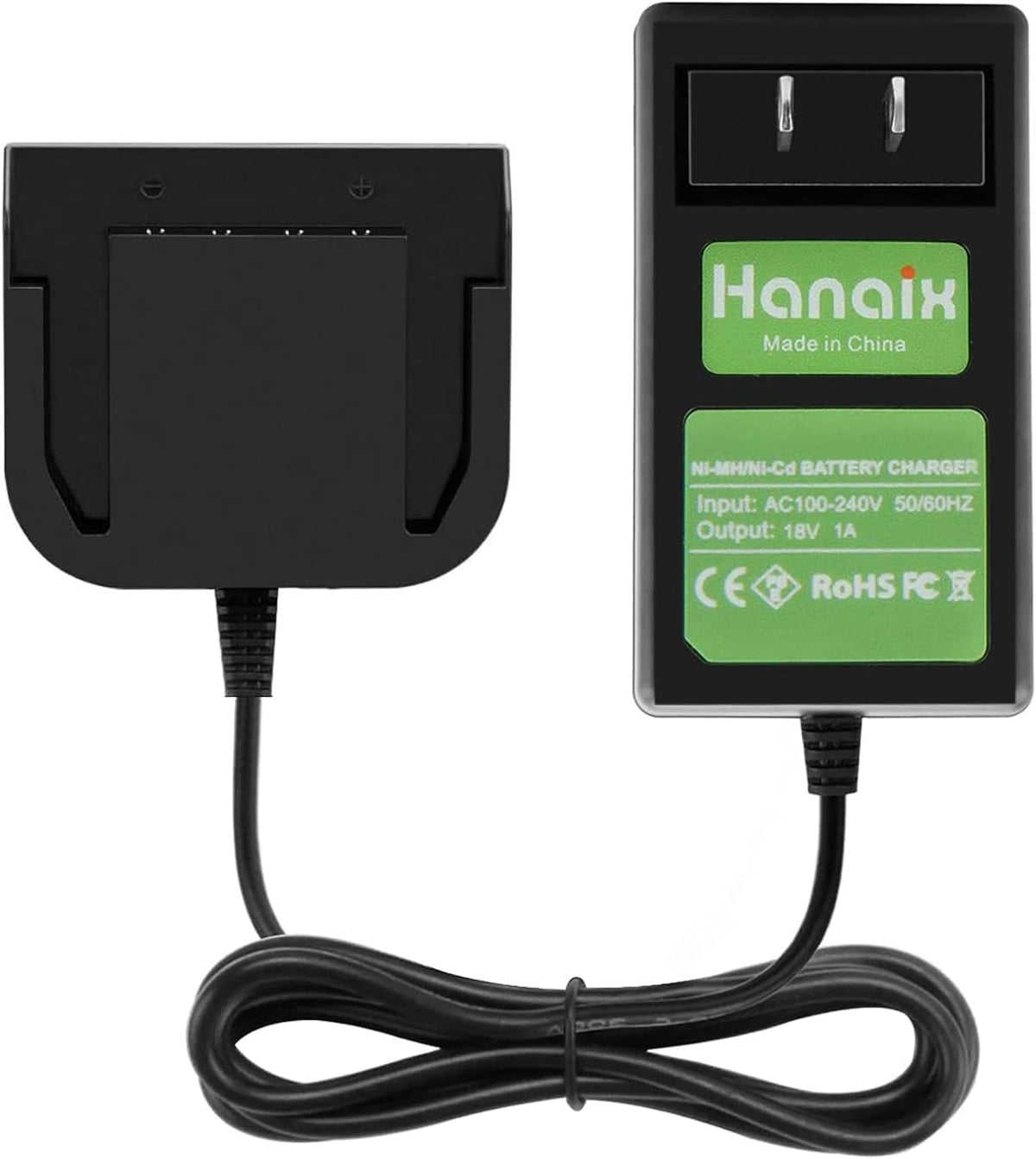 Hanaix 18V Lithium Battery Charger For Ridgid R840087 R840083 R840085 R840086 R840089 Ac840085 Ac840086 Ac840089 For Ridgid 18V