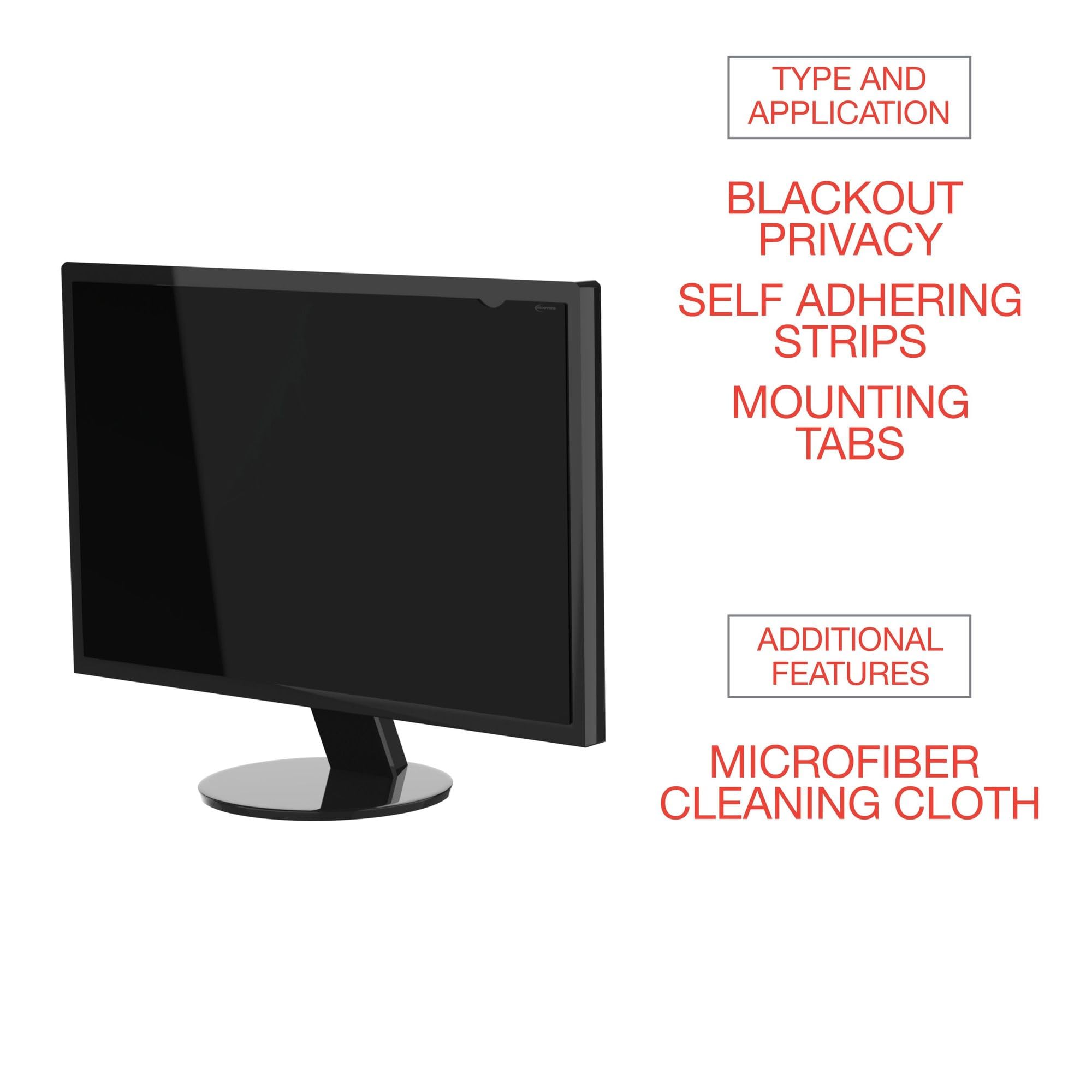 Innovera Ivrblf24W Blackout Privacy Filter For 24'' Widescreen Lcd, 16:10 Aspect Ratio