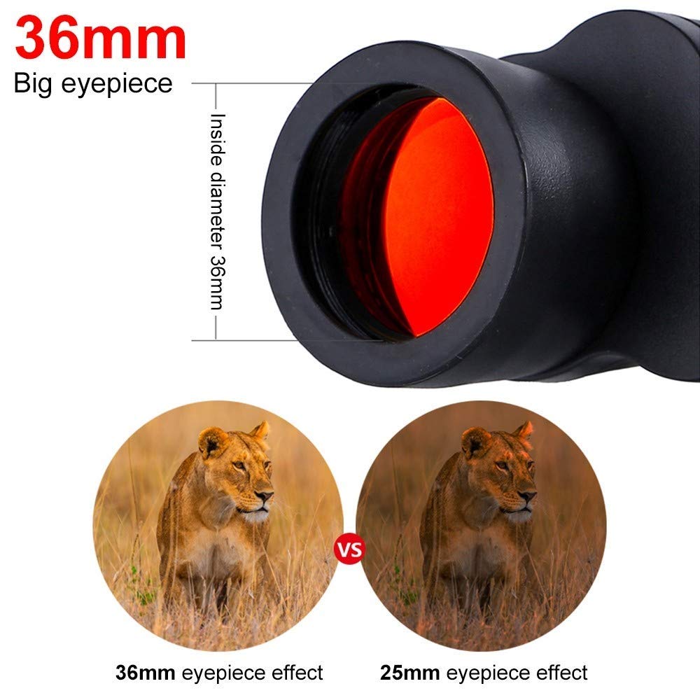 Dongker 80X80 Binoculars,Waterproof Stargazing Hunting Binoculars With Low Light Night Vision For Travel Camping Hunting Concert
