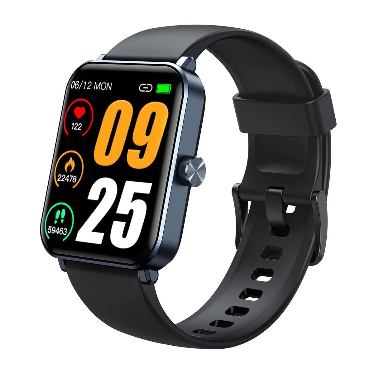 Kimore Smart Watch For Men Women 2024 Upgraded Smartwatches 1.69'' Full Touchscreen,Fitness Tracker Watch With Heart Rate/Blood 