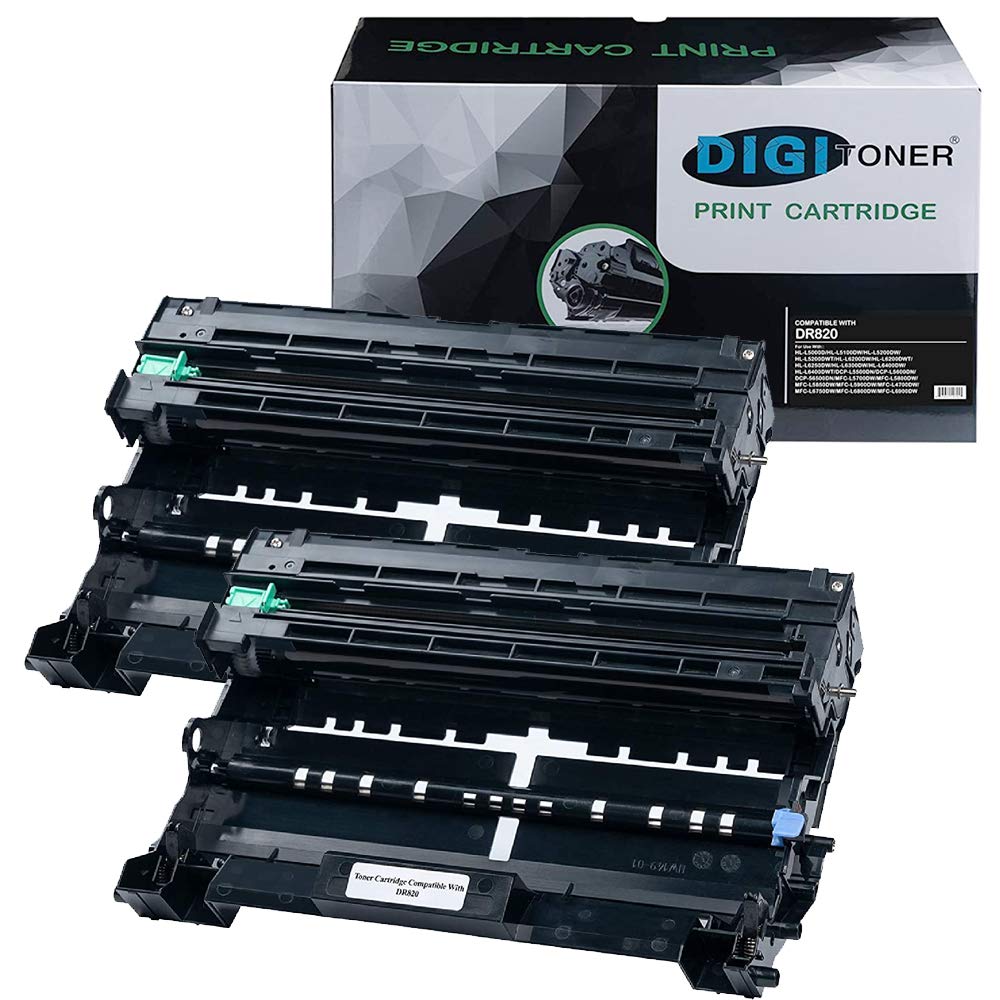 Digitoner Compatible Dr820 Toner Drum Unit   Dr 820 High Yield Compatible Drum Unit Replacement For Laser Printer Tn880 Tn850 Tn