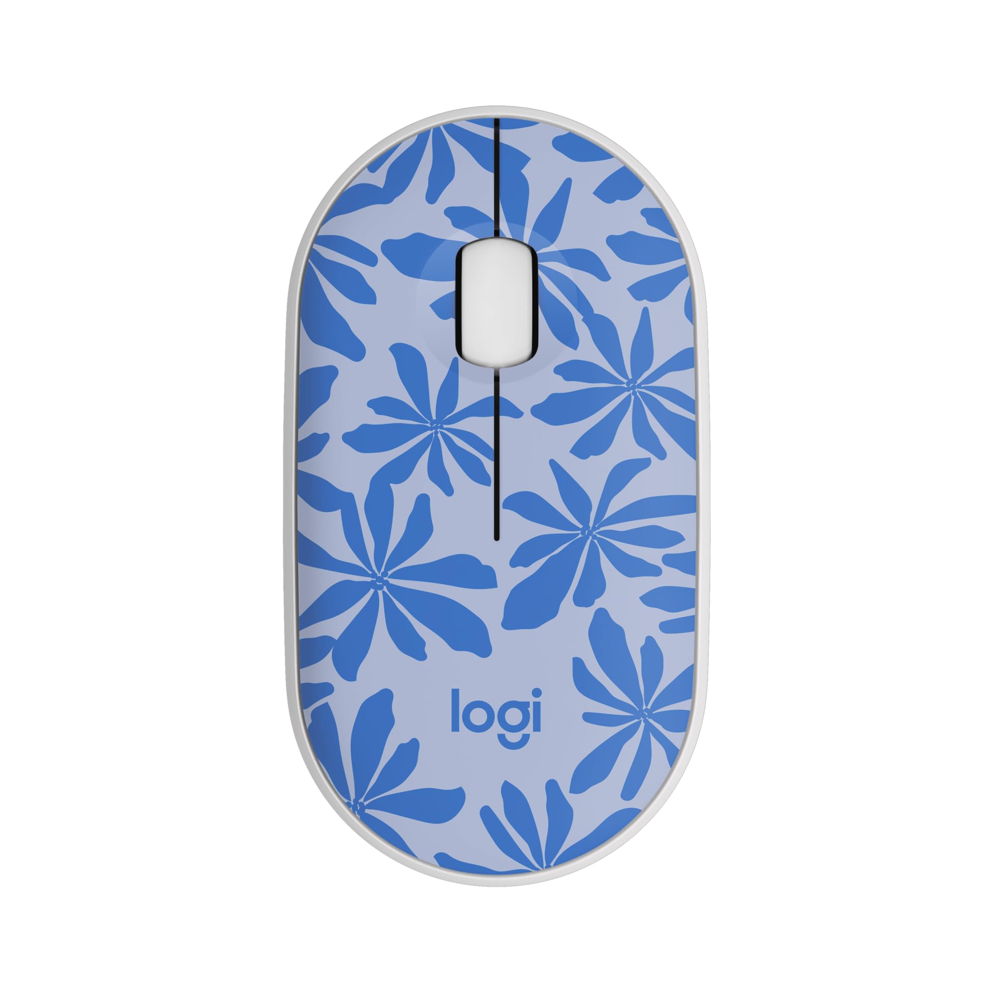 Logitech M340 Wireless Mouse With Limited Edition Prints, Usb Receiver And Silent Clicks, Portable Wireless Mouse For Laptop, Pc