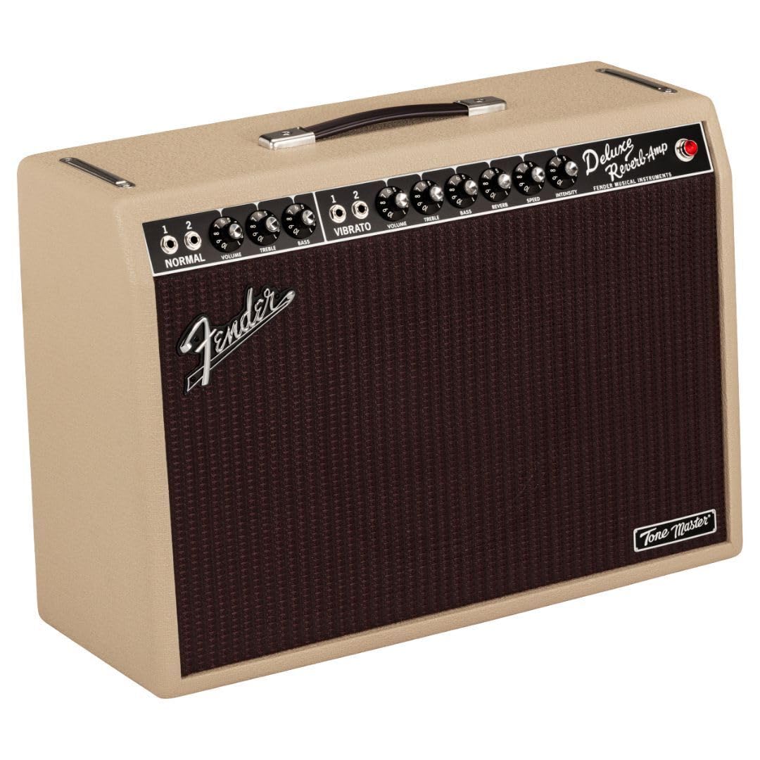 Fender Tone Master Deluxe Reverb Guitar Amplifier, Blonde
