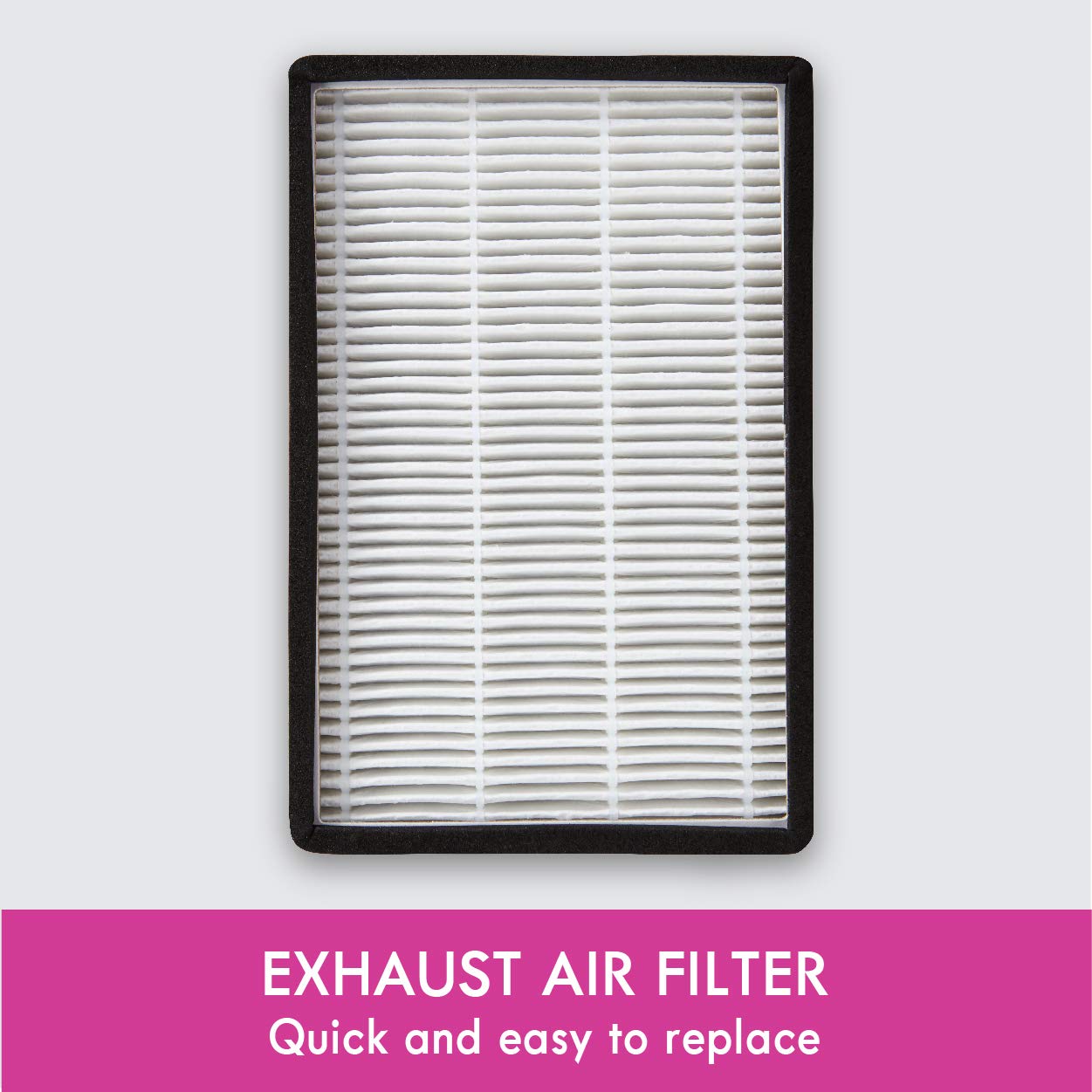Kenmore 53295 Ef 1 Hepa Media Vacuum Cleaner Exhaust Air Filter For Upright And Canister Vacuums,White