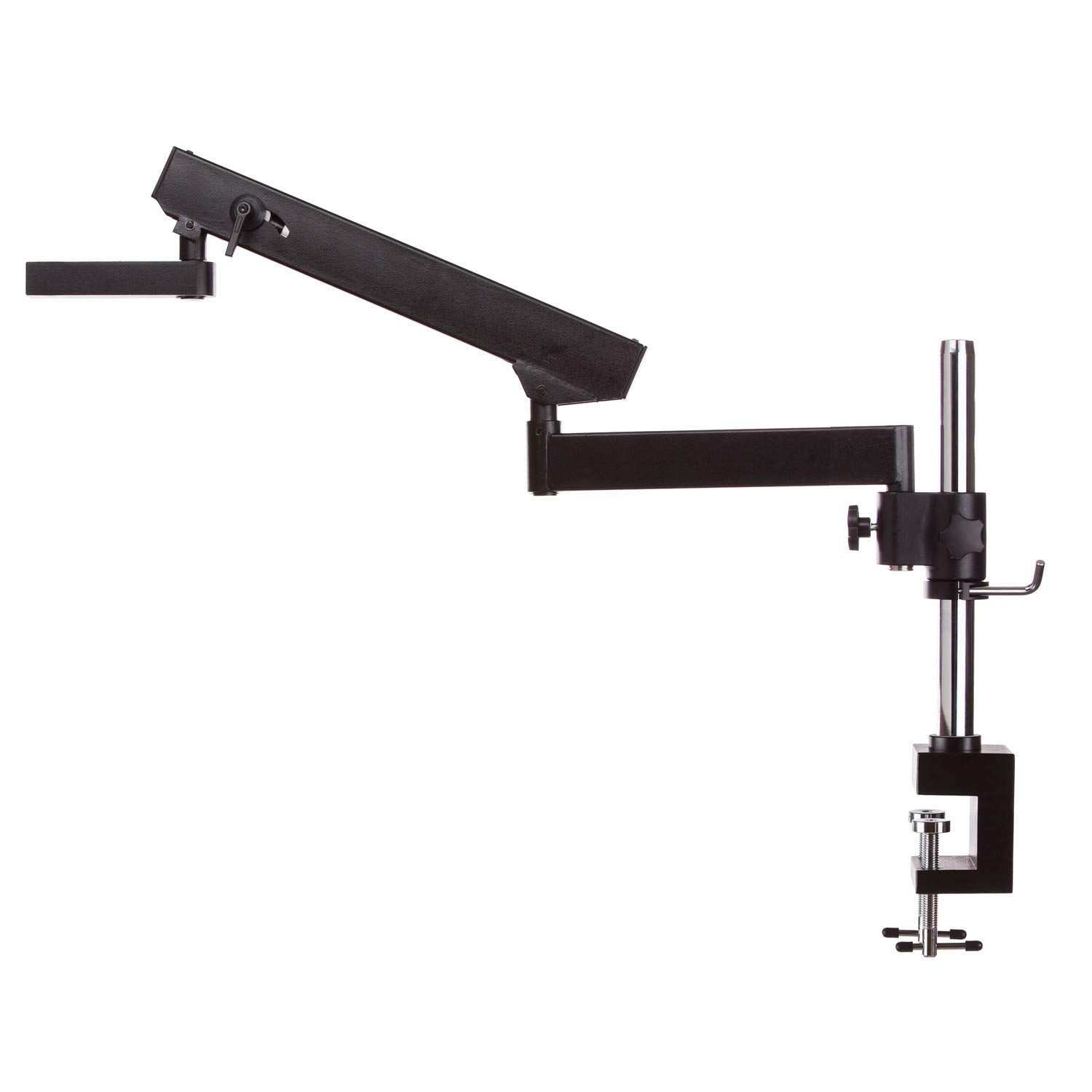 AmScope APC Articulating Stand With Post Clamp For Stereo Microscopes