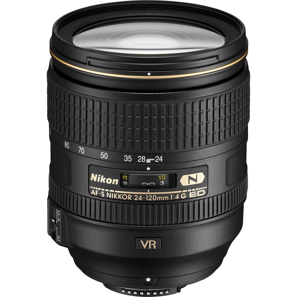 Nikon Af-S Nikkor 24-120Mm F/4G Ed Vr Lens (2193) + 64Gb Memory Card + Filter Kit + Backpack + Card Reader + Corel Photo Softwar