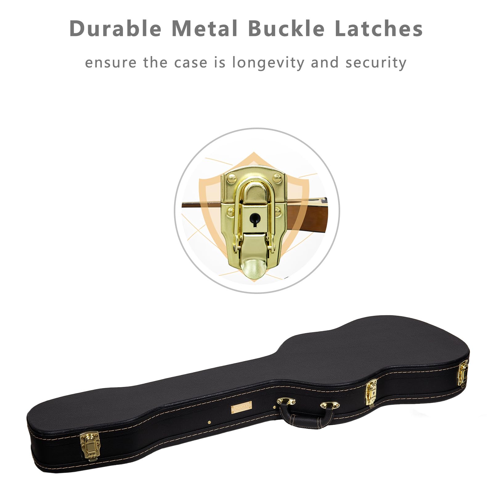 Crossrock Electric Case Fits Telecaster And Stratocaster Style Guitars In Black(Crw600Stbk)