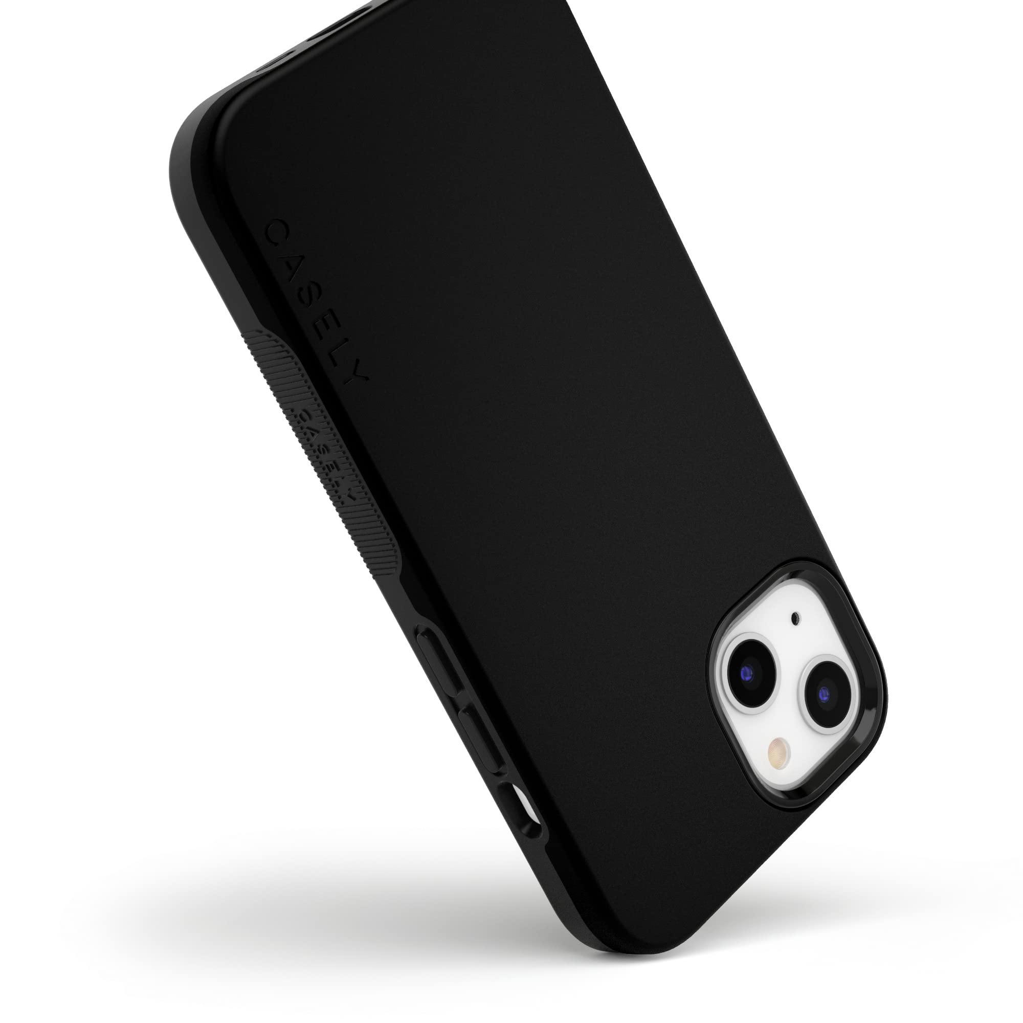Casely Iphone 13 Case | Compatible With Magsafe | Black On Black Protective Case