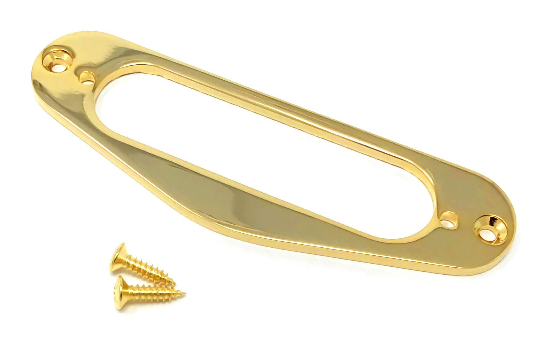 Vintage Forge Gold Metal Single Coil Pickup Mounting Ring For Fender Stratocaster Strat Guitar Prs10 Gld