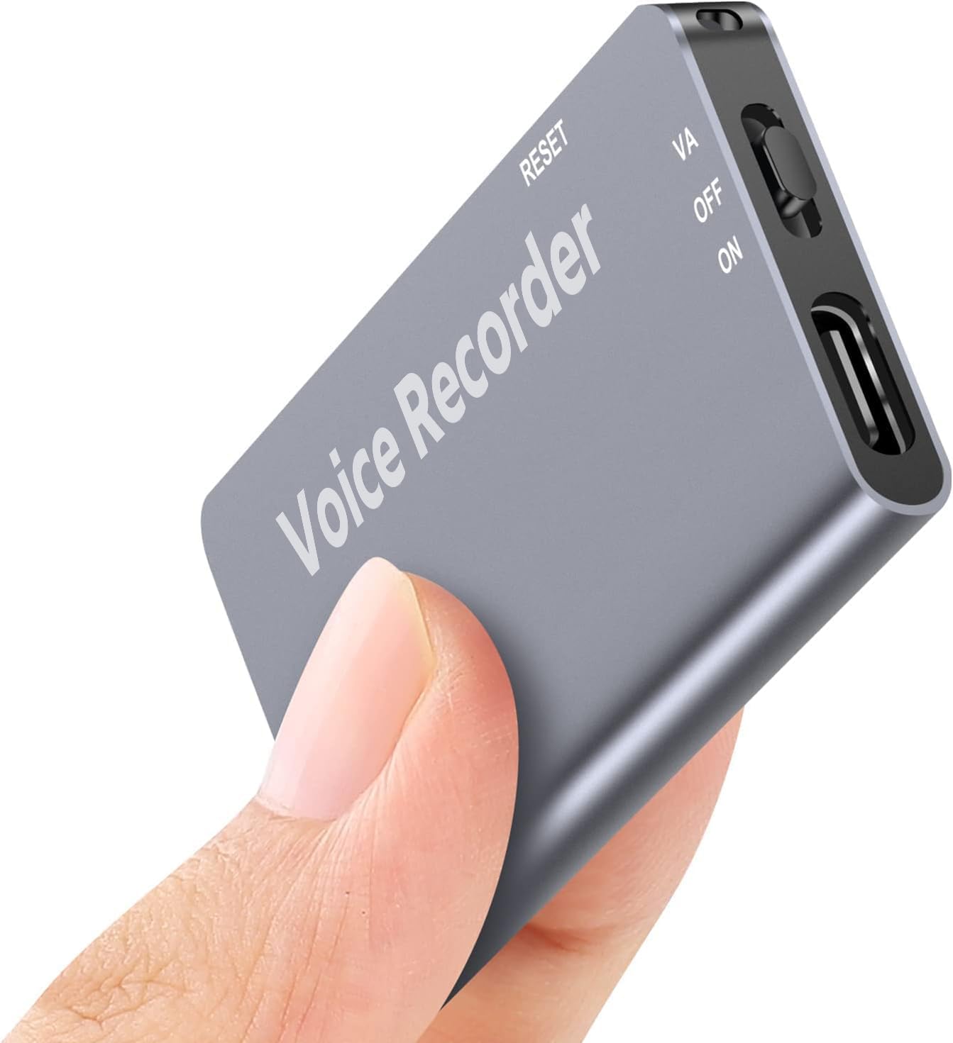 64Gb Magnetic Digital Voice Recorder   768Hrs Recording Storage Voice Activated Recorder, Audio Recorder With Playback For Lectu