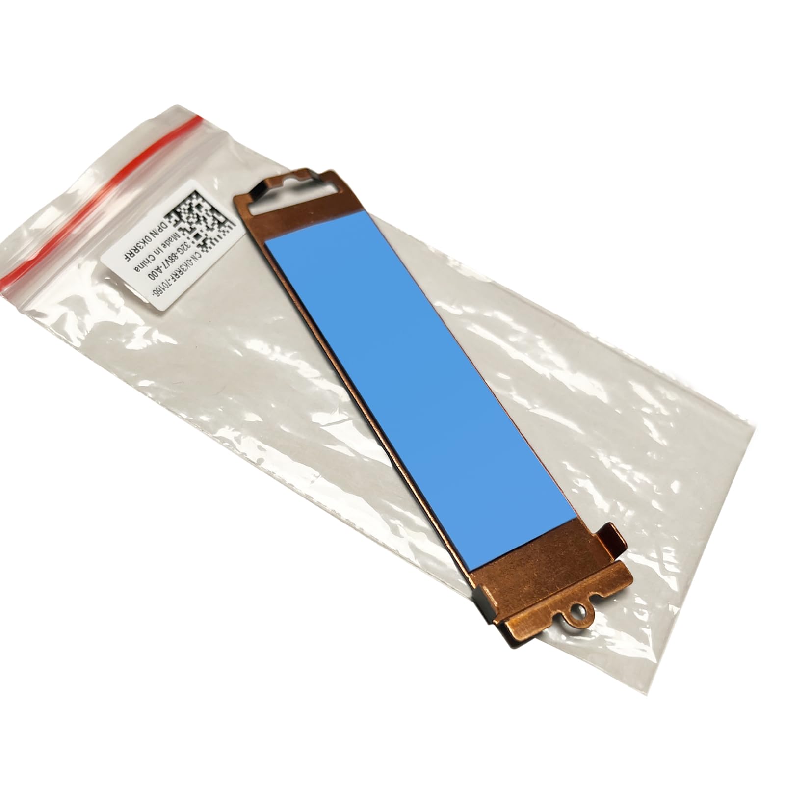 Bestparts M.2 2280 Solid State Drive Heatsink Shield Caddy Replacement For Dell Alienware M16 M18 R1 Nvme Bracket Blue Thermal M