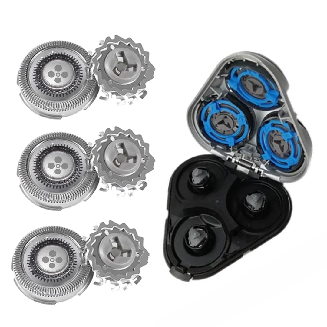 3 Pcs Rq12 Replacement Shaver Blades For Philips Norelco Rq12 Series Sensotouch 3D 1250Xcc 1280X 1290X