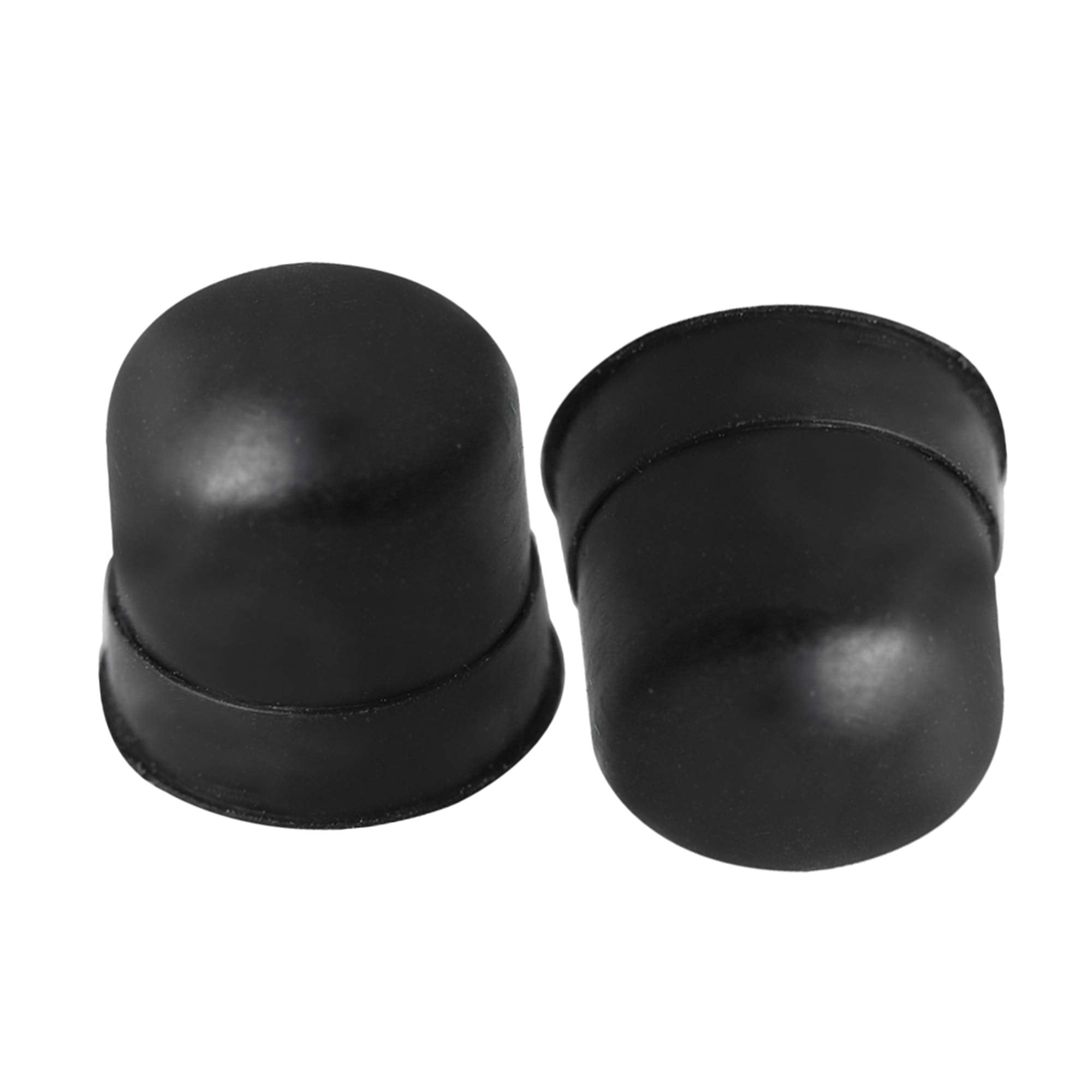 Lovermusic Hole Pitch 0.16Inch Black Trombone Slide Rubber End Cover Bumper Trombone Cover Repair Tools Pack Of 20