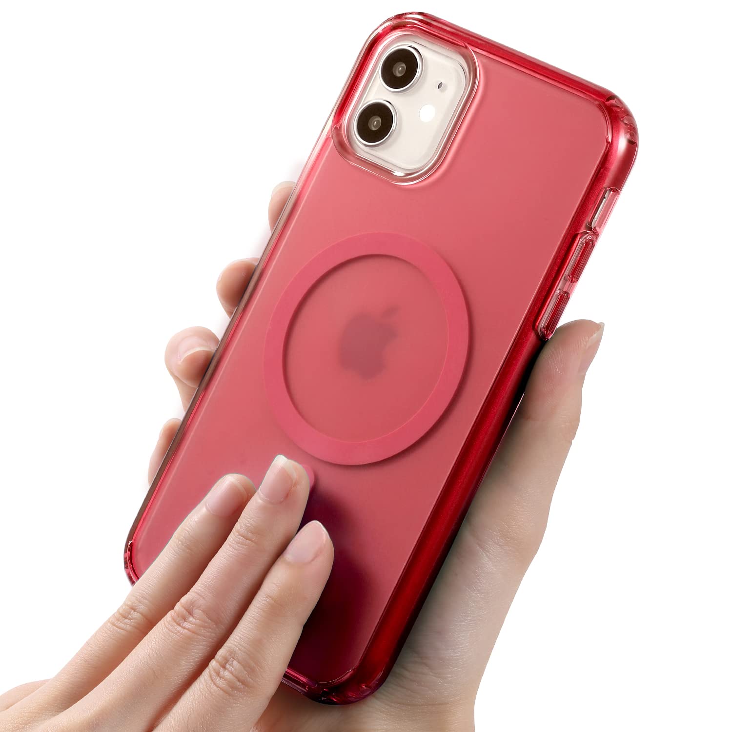 Gyizho Magnetic Designed For Iphone 11 Case, [Military Grade Drop Tested] [Compatible With Magsafe] Slim Protective Translucent