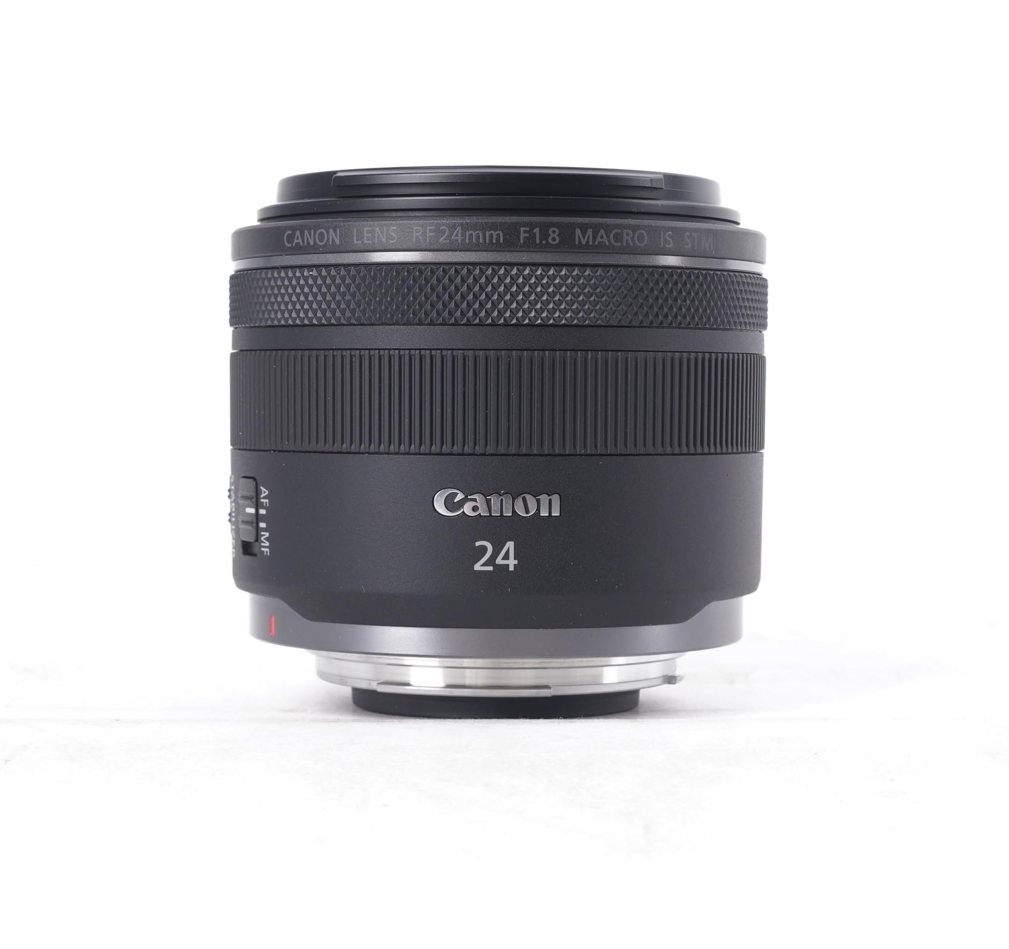Canon RF24mm F1.8 Macro is STM Lens, Wide Angle, Fixed Focal Length Prime Lens, Compatible with EOS R Series Mirrorless Cameras, Black