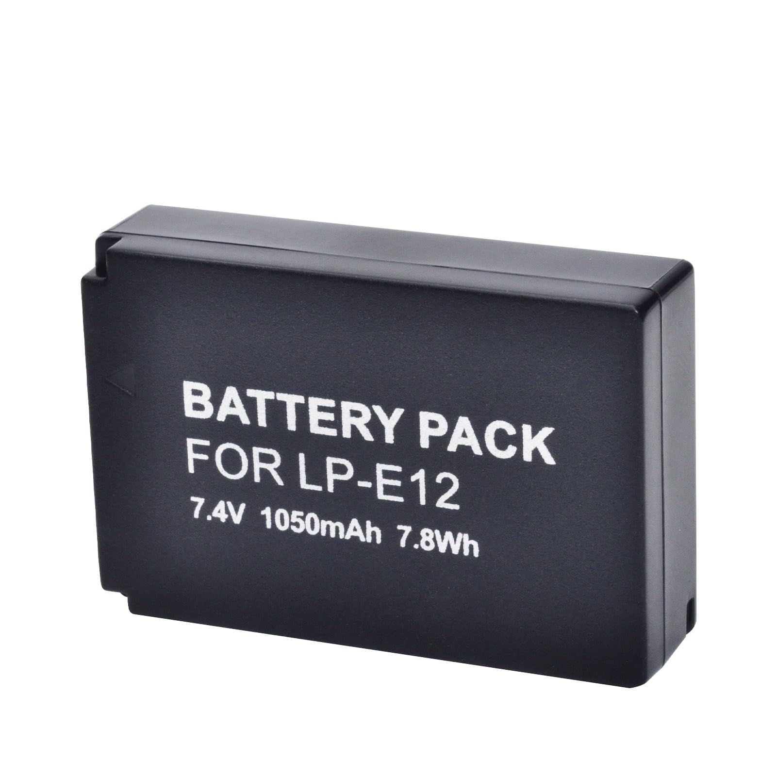 Qumox 2 Pack Lp E12 Battery Pack And Rapid Usb Charger For Canon Eos M M2 M10, M50, M50 Mark Ii, M100 M200, Rebel Sl1, Powershot