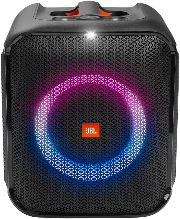 Jbl Partybox Encore Essential: 100W Sound, Built-In Dynamic Light Show, And Splash Proof Design, Black
