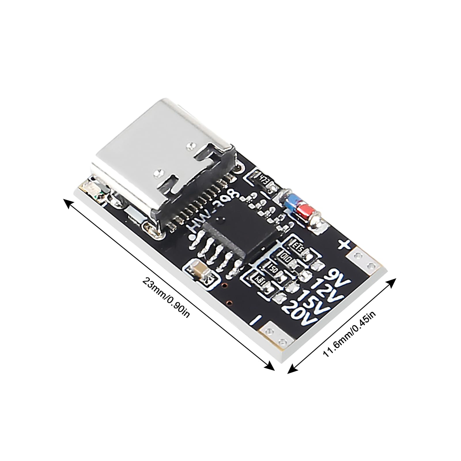 8Pcs Usb C Pd Type C Trigger Board Pd/Qc Decoy Fast Charger Module Support Dc 9V 12V 15V 20V For Laptop,Router,Optical Modem Ada