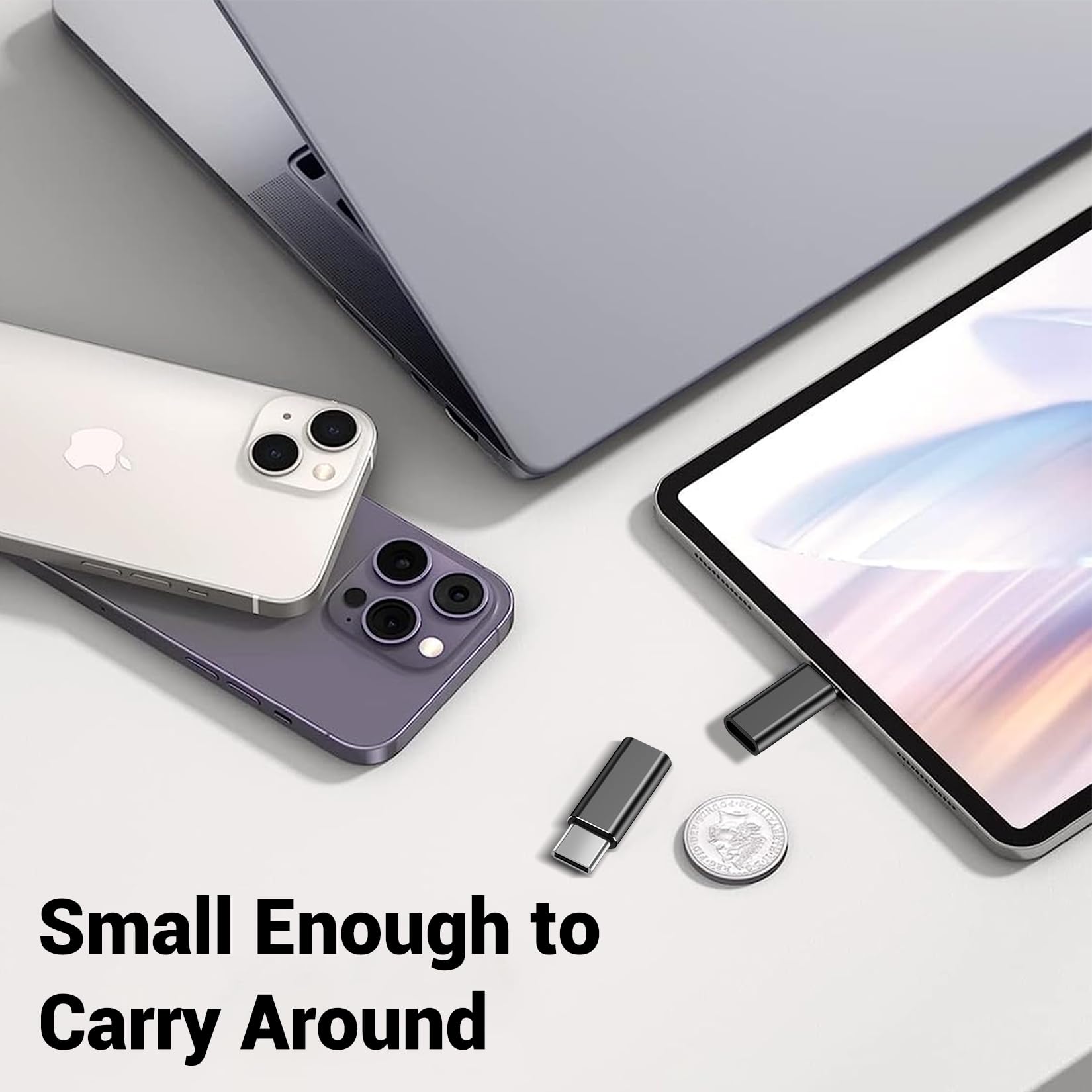 Temdan Lightning to USB C Adapter - Thumbnail 3