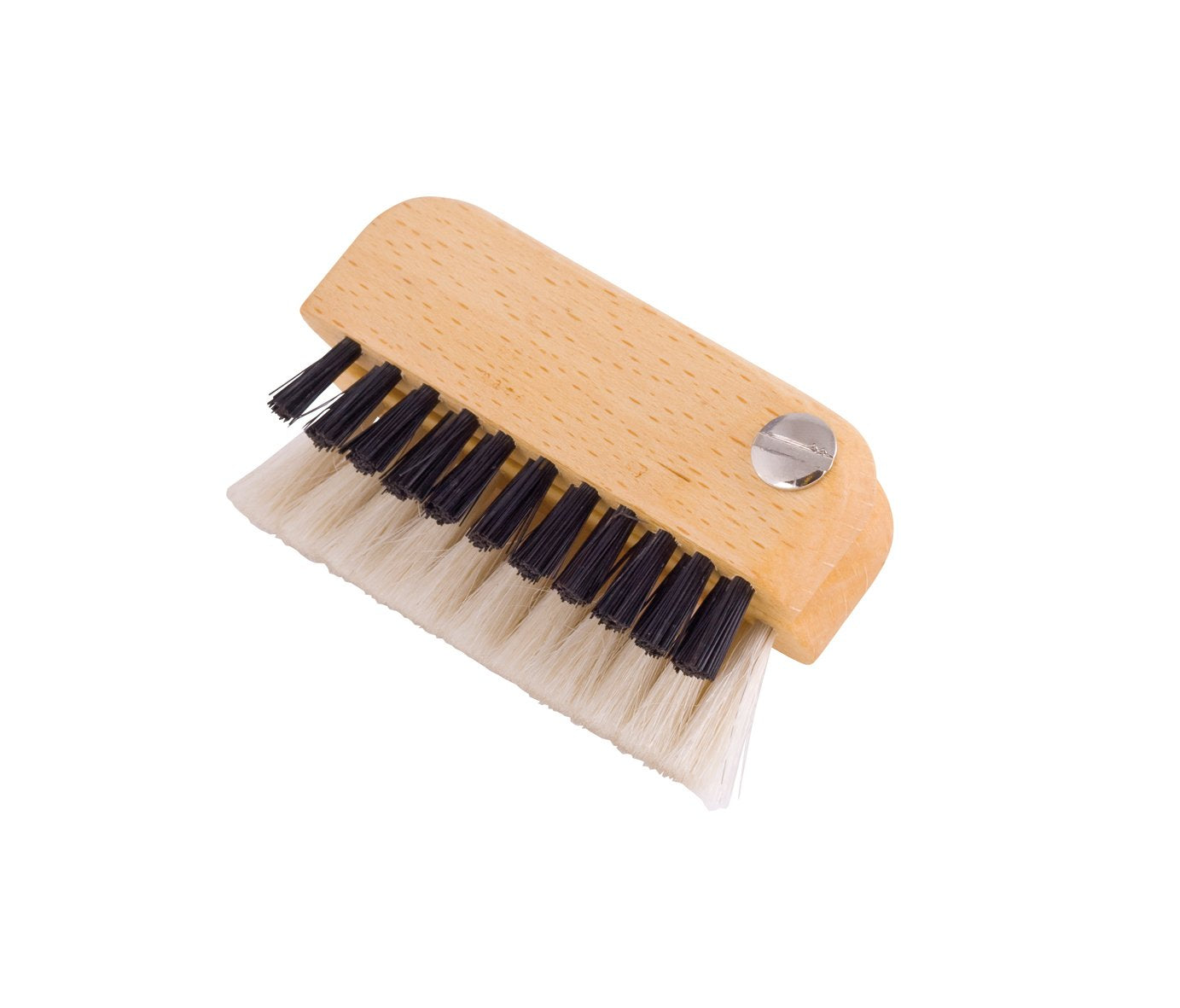 Redecker Goat Hair/Natural Pig Bristle Laptop Brush With Oiled Beechwood Handle, 3 Inches