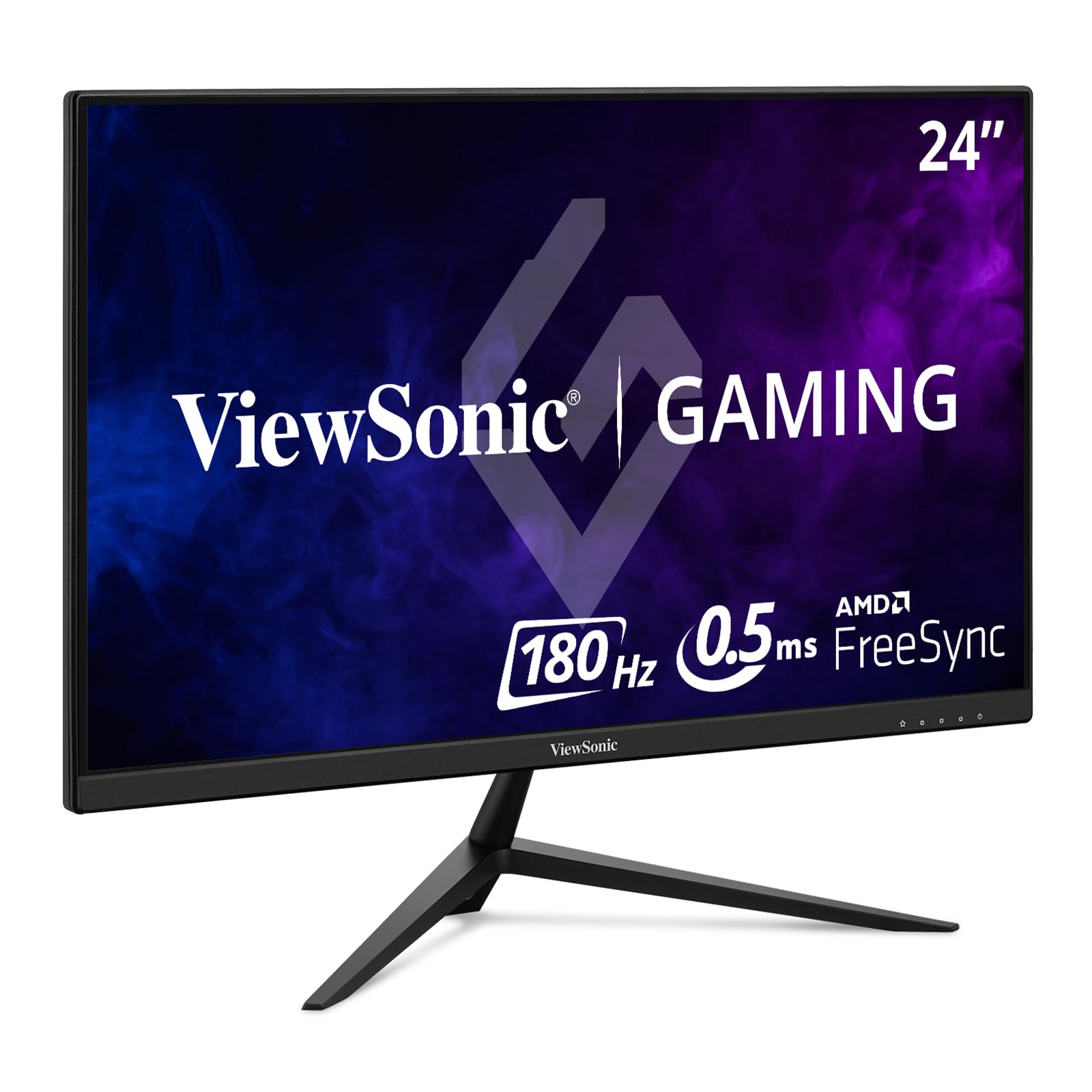 24In 1080P 180Hz 0.5Ms Gaming Monitor With Amd Freesync,1920X1080 Resolution.