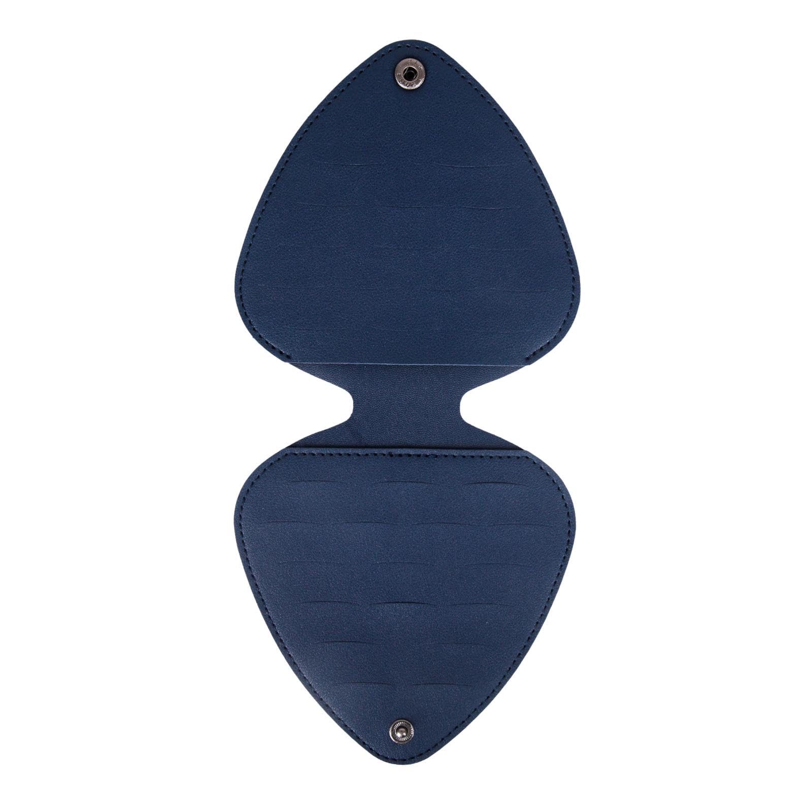Myaddiction Portable Guitar Picks Holder Guitar Pick Case For Kids Friends Guitar Player Blue