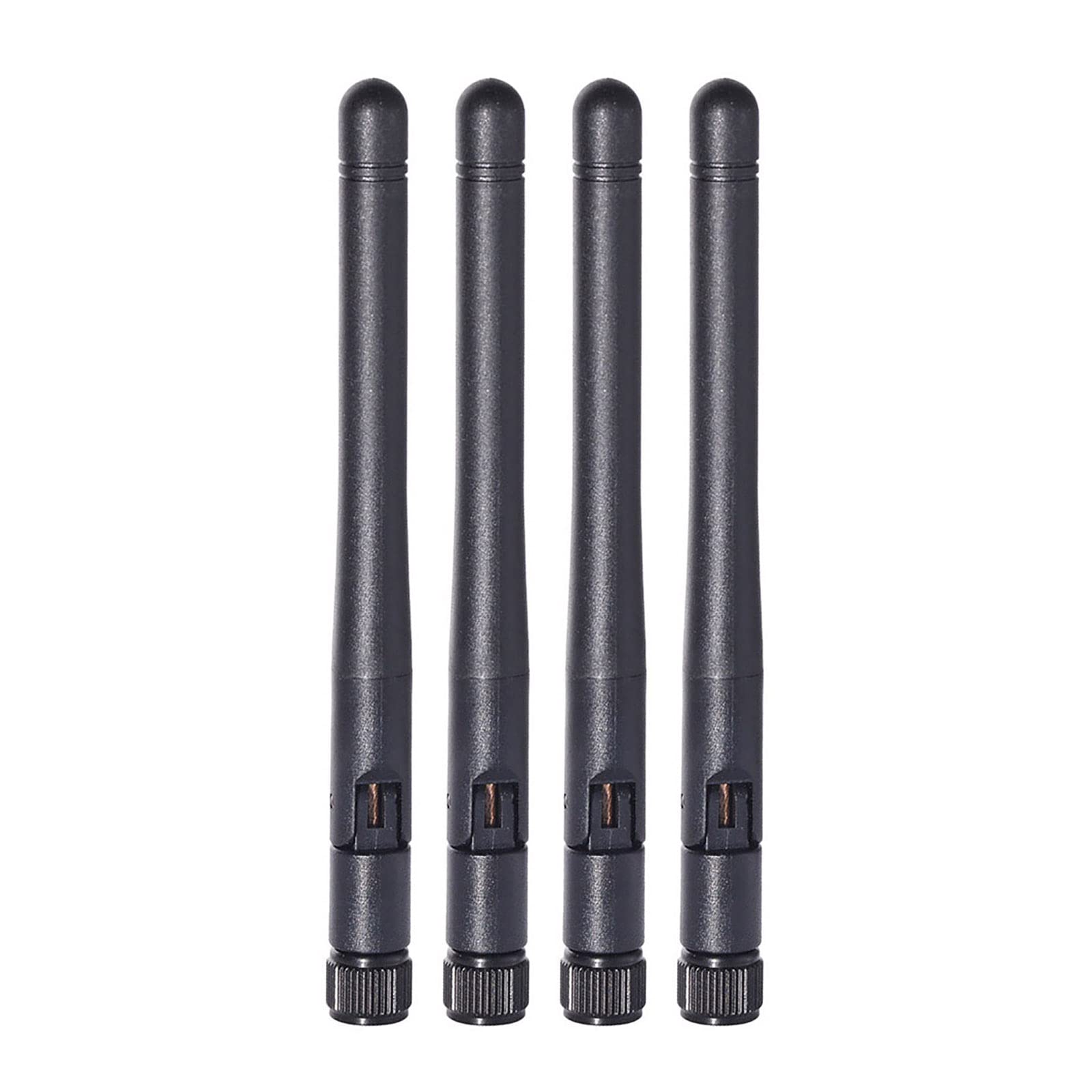 Bingfu Dual Band Wifi Antenna 2.4Ghz 5/5.8Ghz 3Dbi Sma Male Antenna(4 Pack) For Wireless Vedio Security Ip Camera Recorder Surve