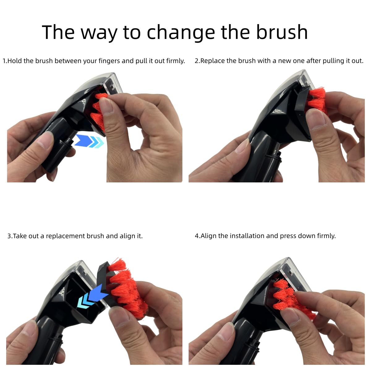 Sionlan 1400B Little Green Machine Brush Replacement Parts Compatible For Bissell 1400B 3353 3194 2458 3588F 1986 1425 Multi Pur