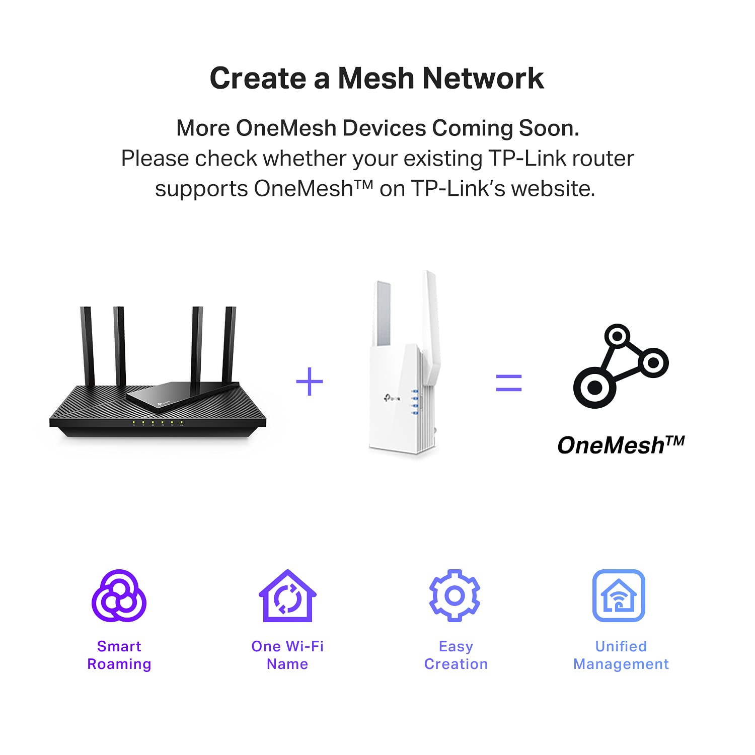 Tp Link Ax1800 Wifi 6 Extender(Re605X) Internet Booster, Covers Up To 1500 Sq.Ft And 30 Devices,Dual Band Repeater Up To 1.8Gbps